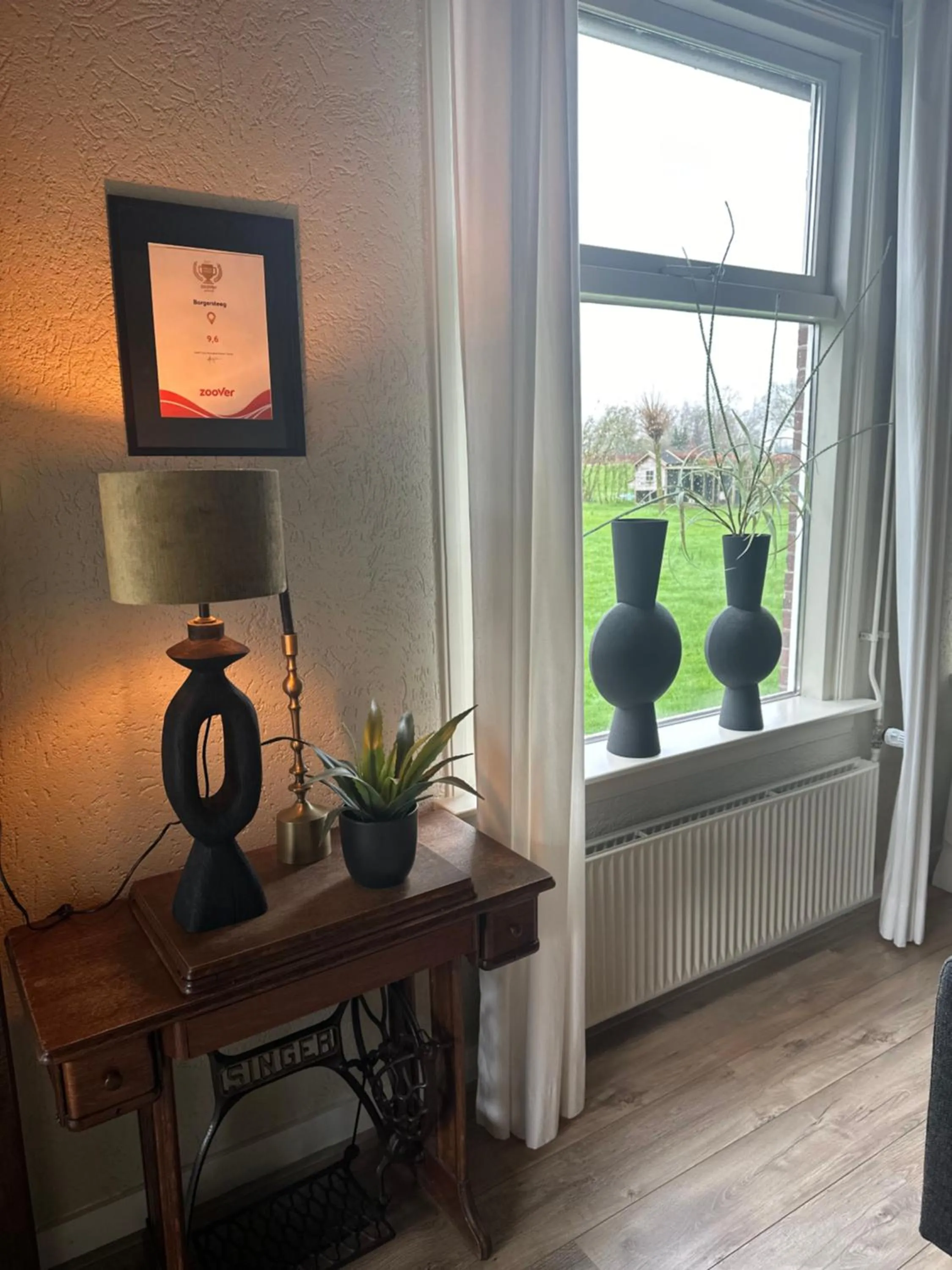 View (from property/room) in B&B Borgersteeg