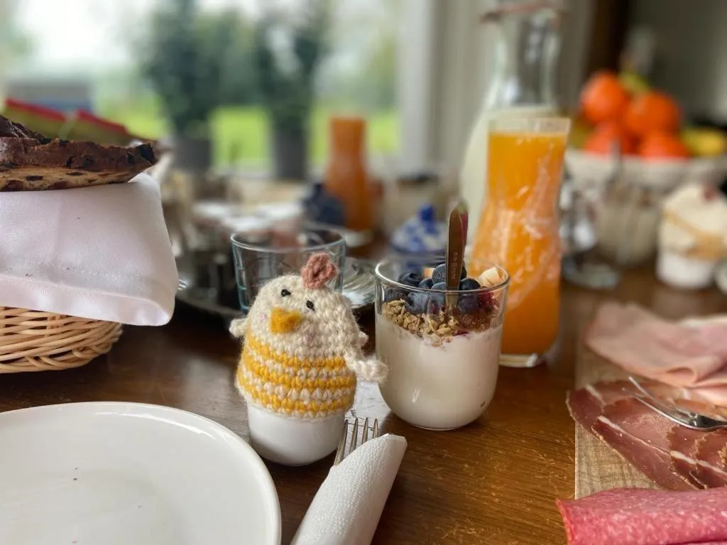 Food and drinks in B&B Borgersteeg