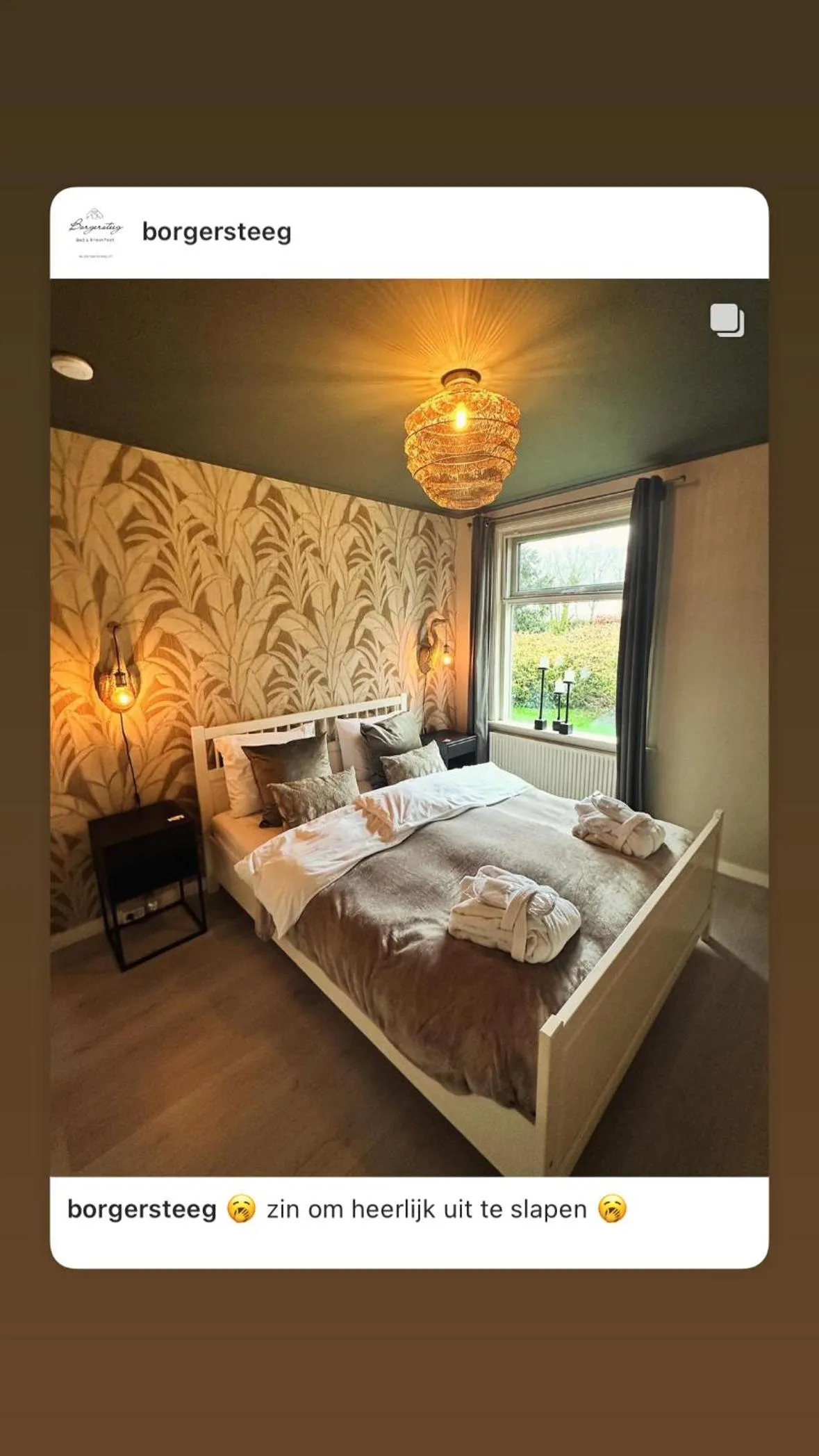 Bed in B&B Borgersteeg