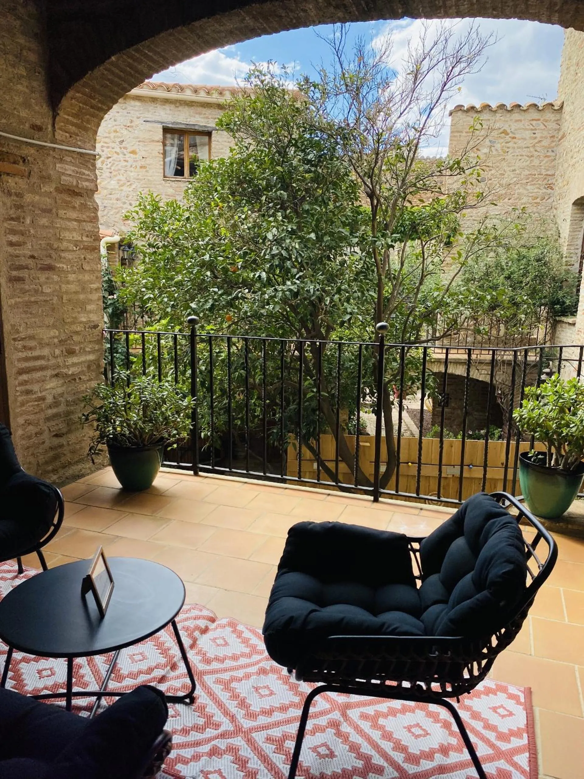 Balcony/Terrace in La Vieille Demeure