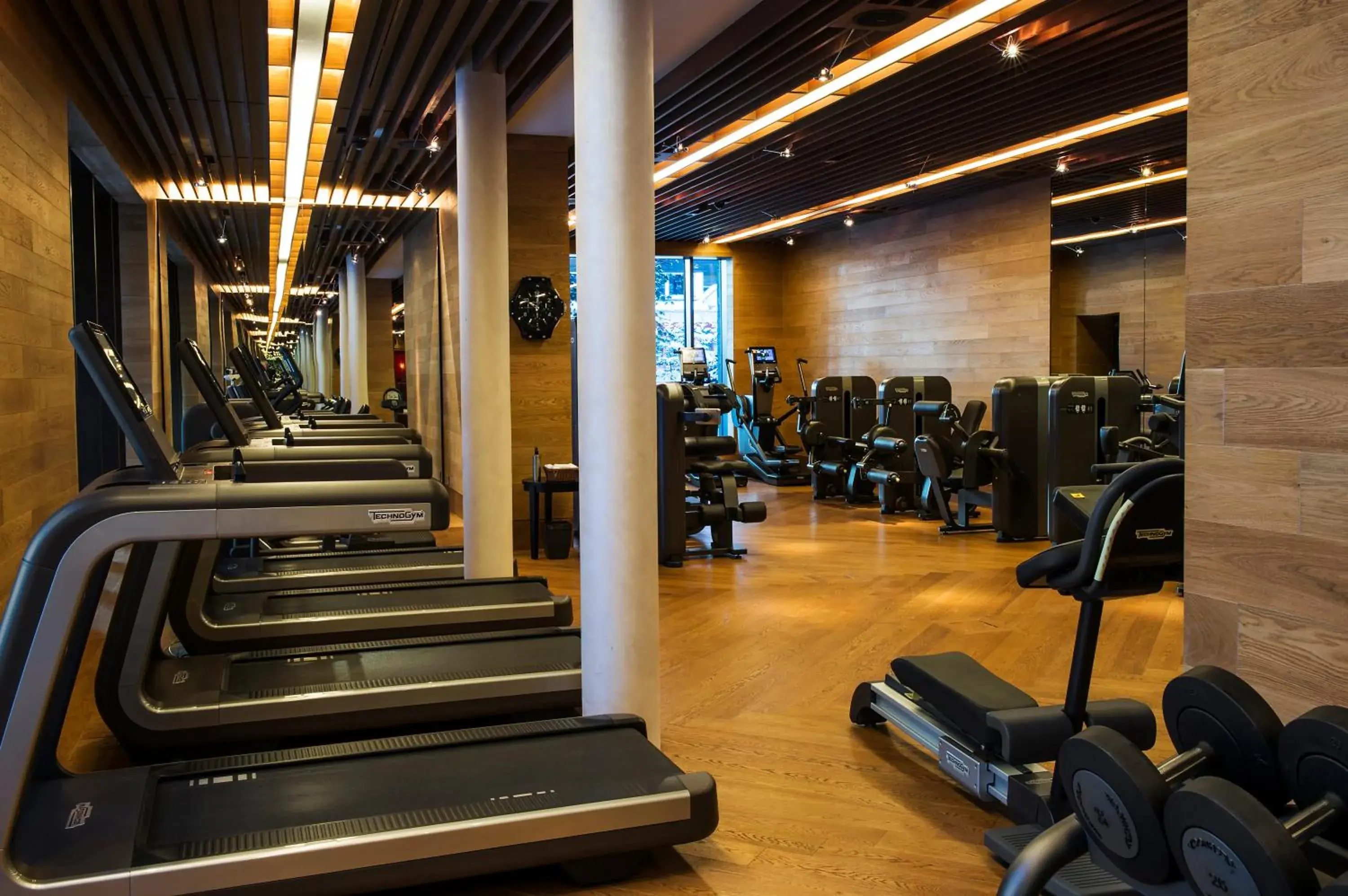 Fitness centre/facilities in The Chedi Andermatt Fitness centre/facilities in The Chedi Andermatt