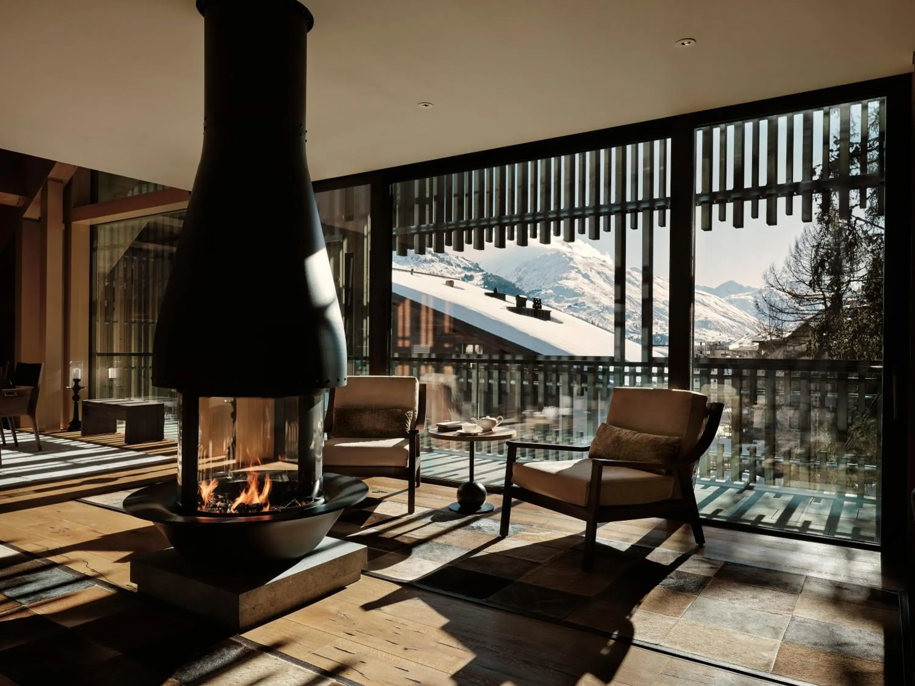 View (from property/room) in The Chedi Andermatt View (from property/room) in The Chedi Andermatt