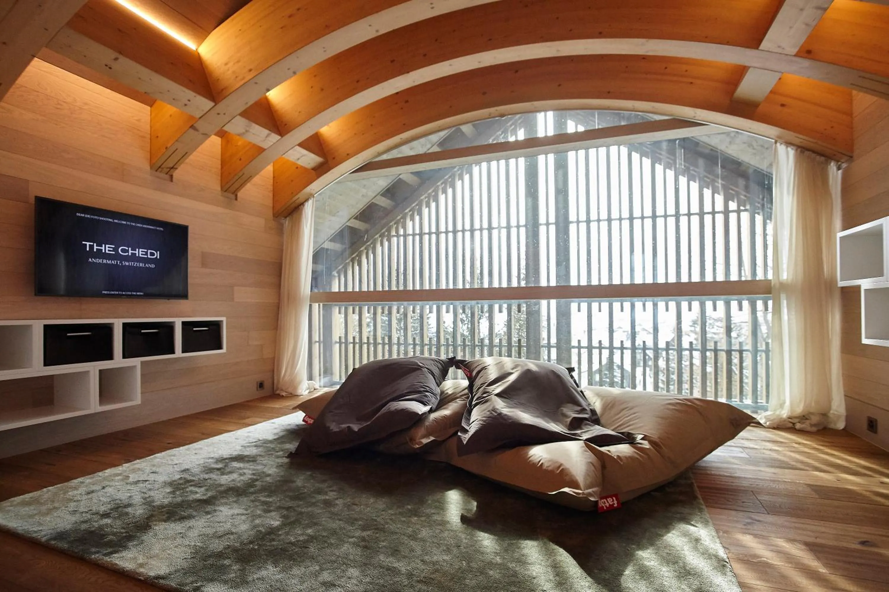 TV and multimedia in The Chedi Andermatt