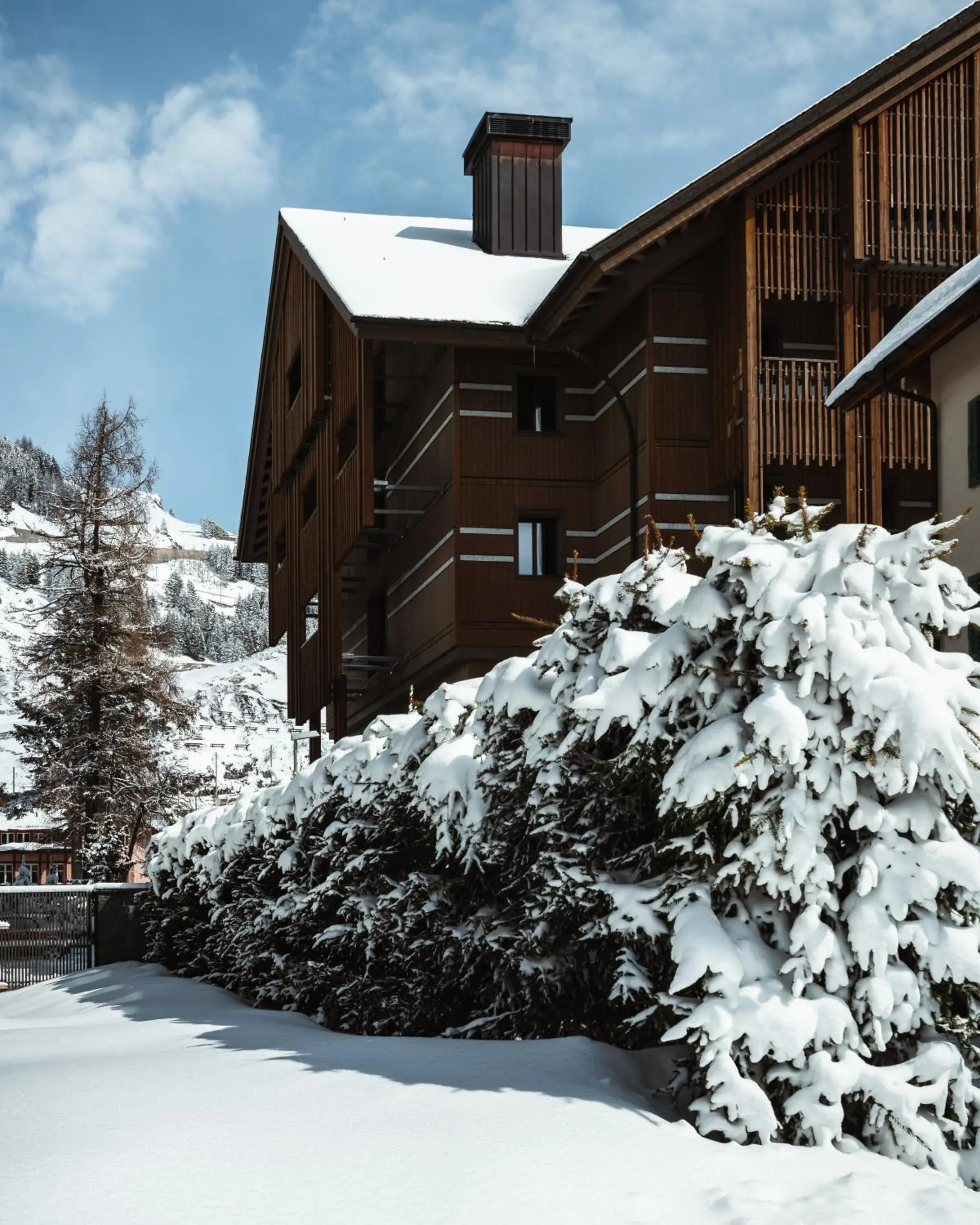 Property building in The Chedi Andermatt Property building in The Chedi Andermatt
