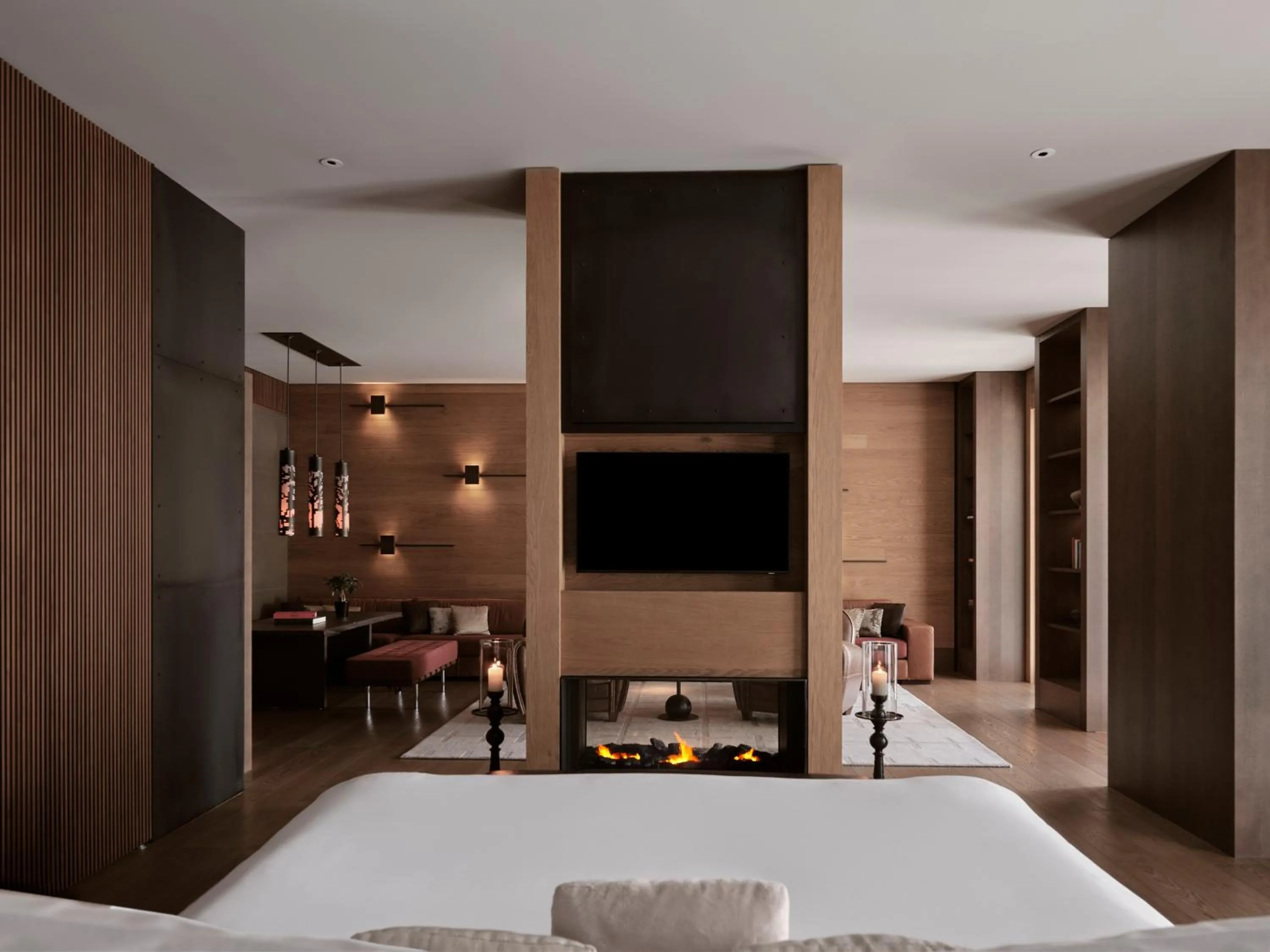 Photo of the whole room, Bed in The Chedi Andermatt