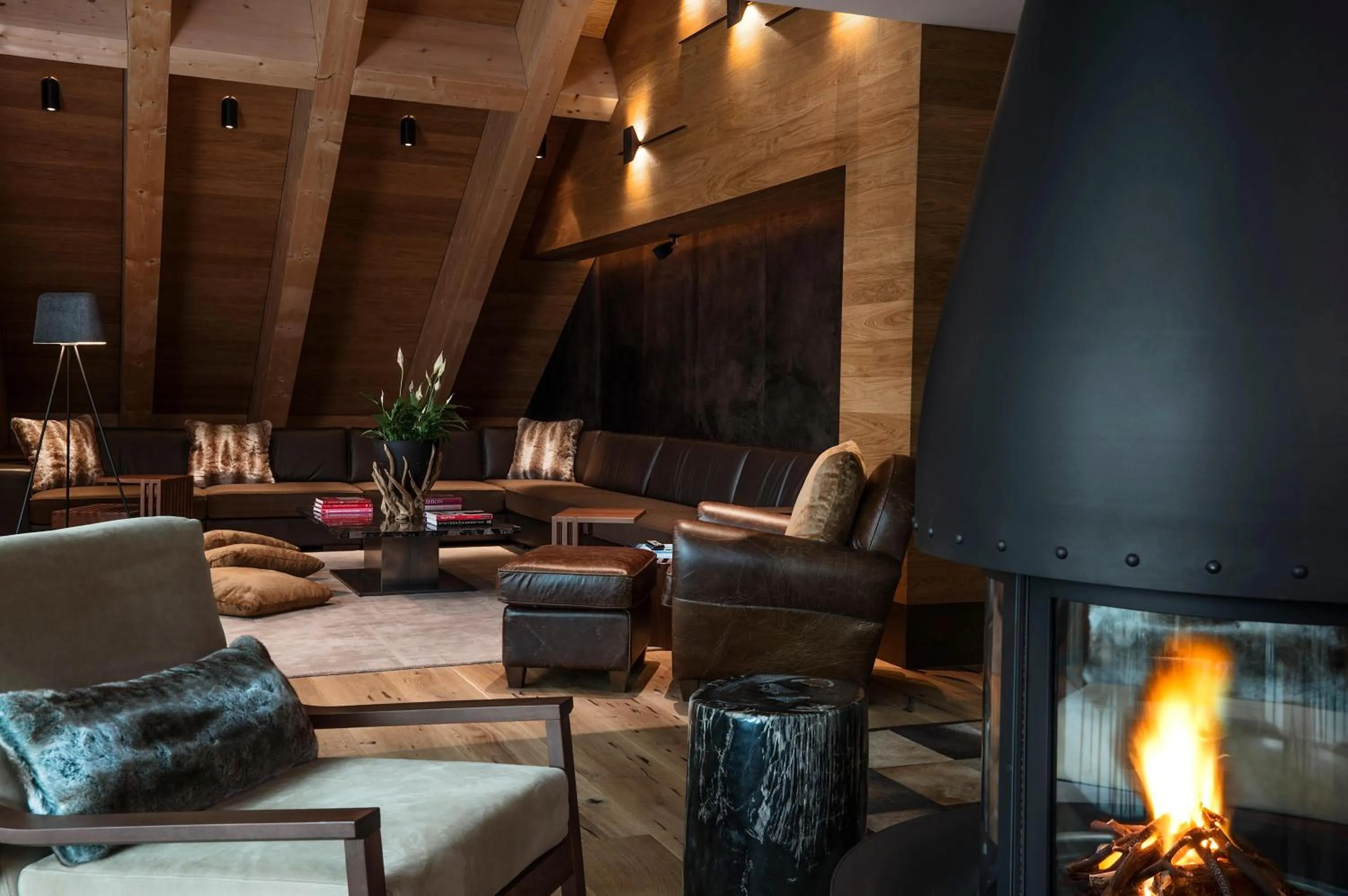 Photo of the whole room in The Chedi Andermatt
