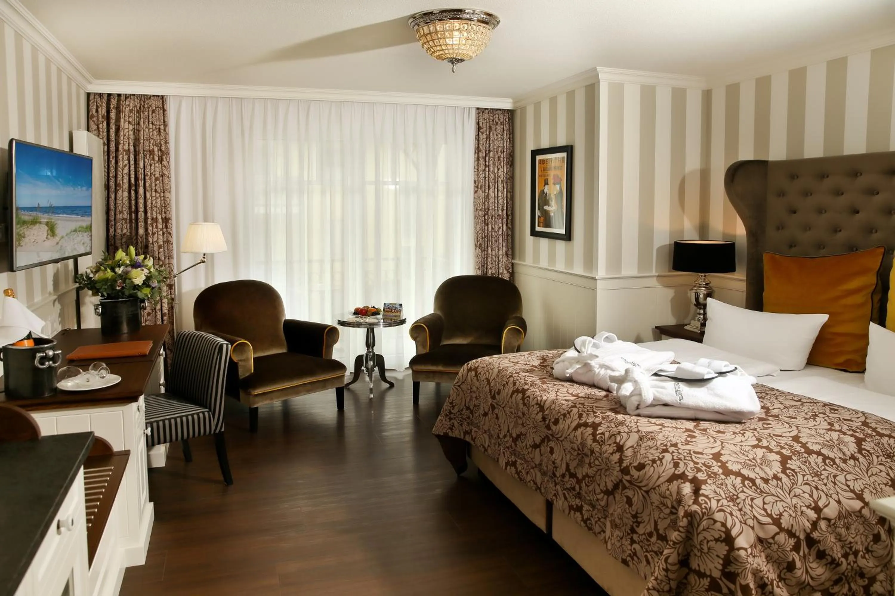Photo of the whole room, Bed in Europa Hotel Kühlungsborn