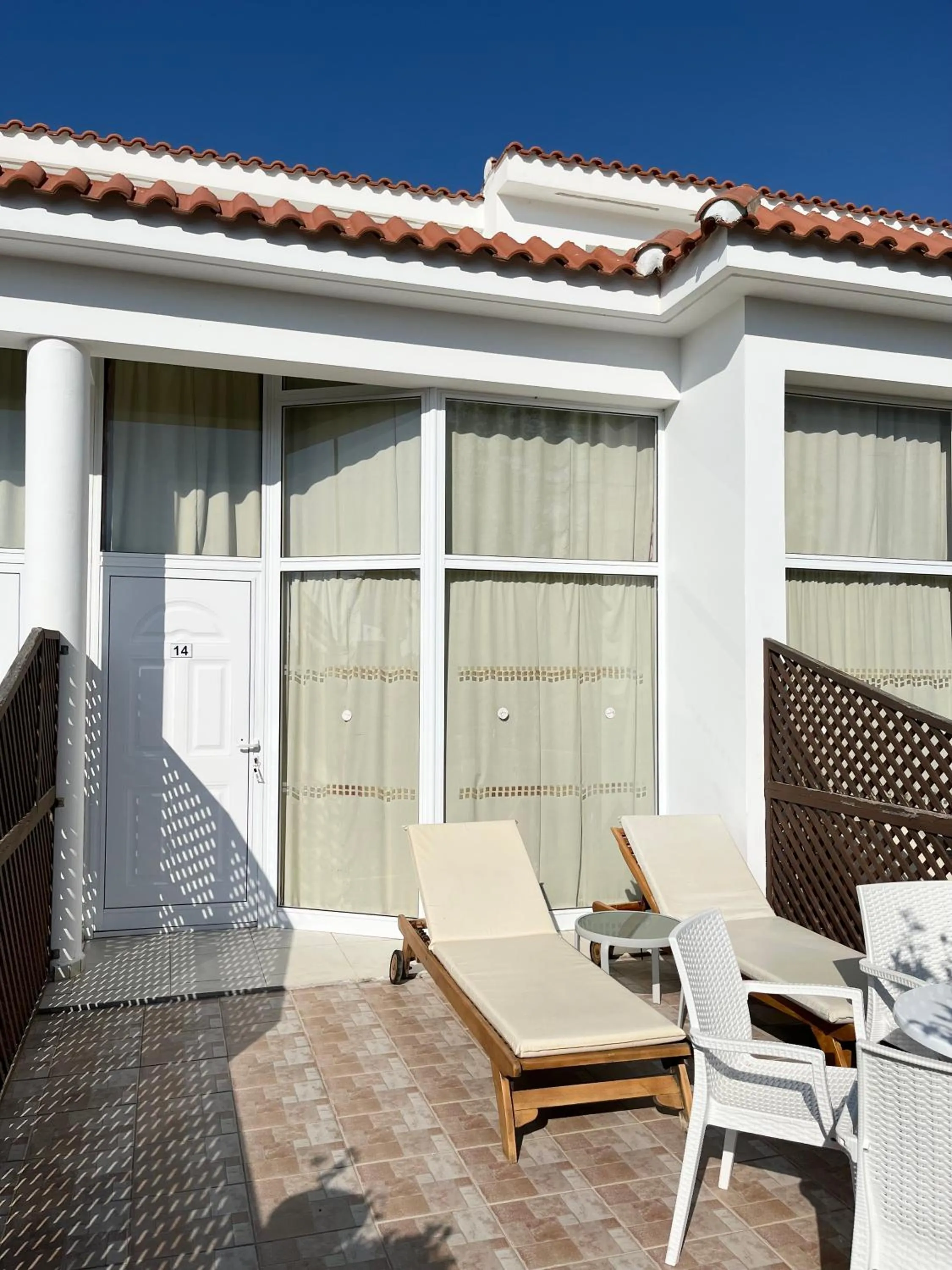 Balcony/Terrace in Eliofos Elegant Maisonettes