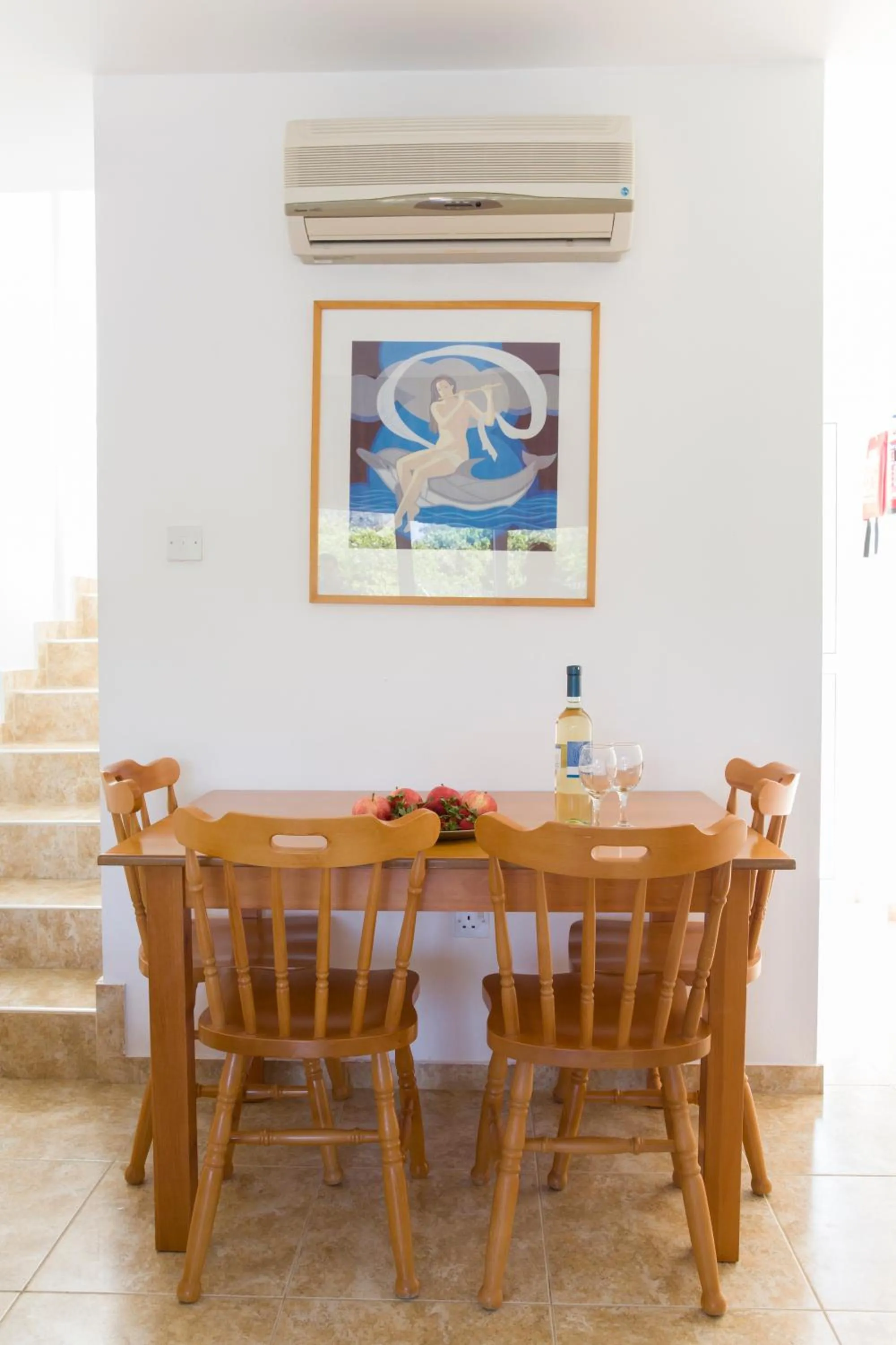 Living room in Eliofos Elegant Maisonettes