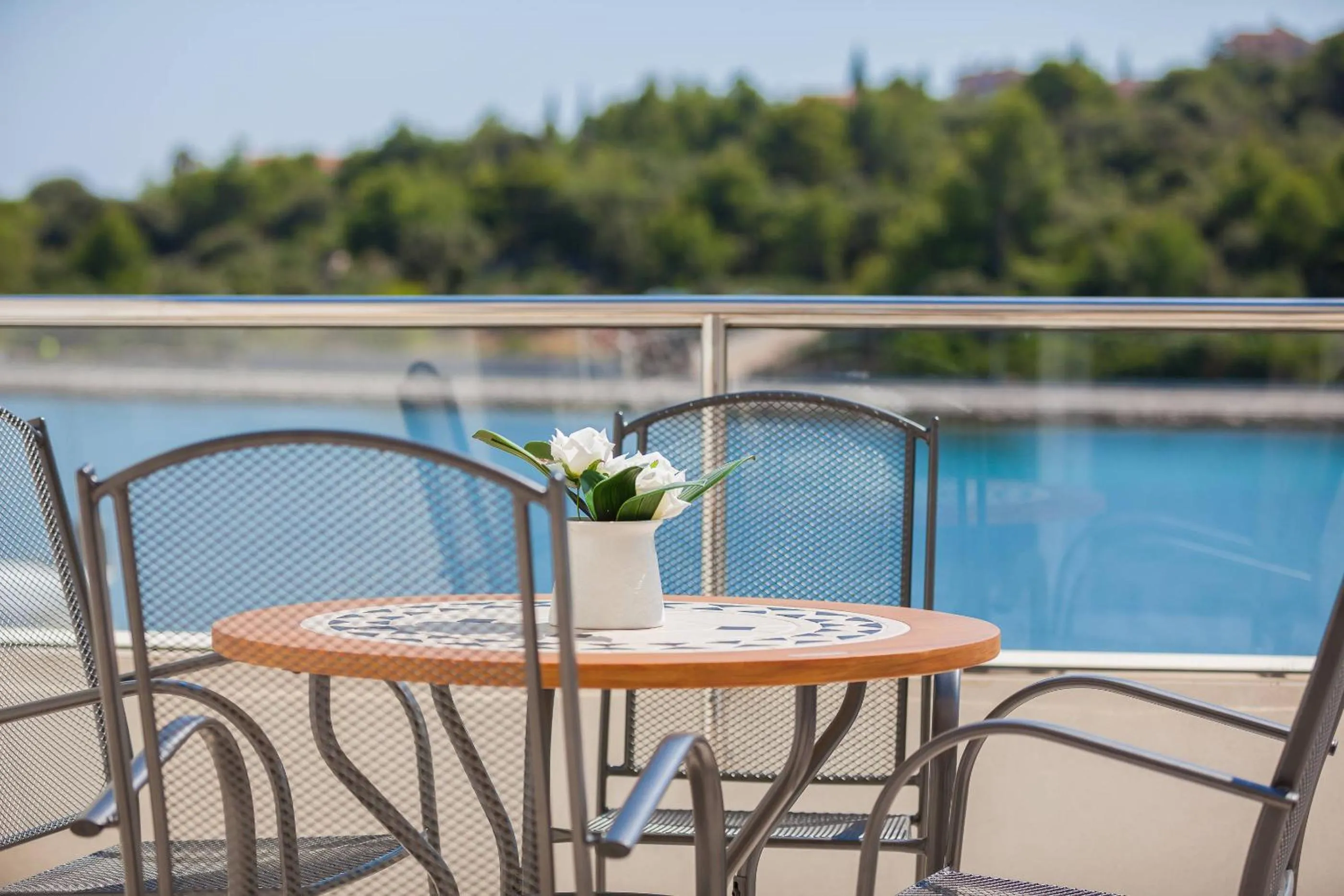 Balcony/Terrace in Perla Resort