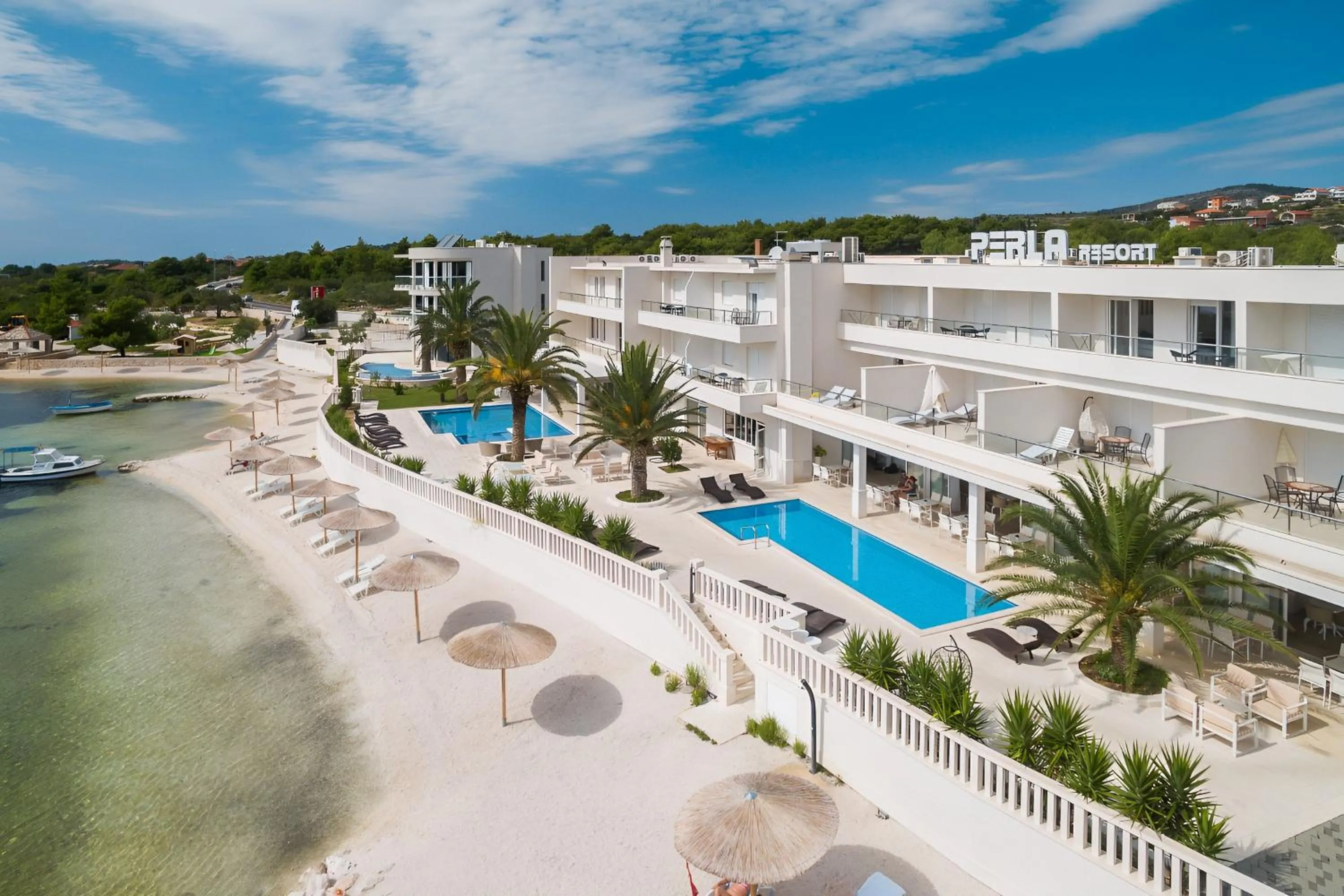 Property building in Perla Resort