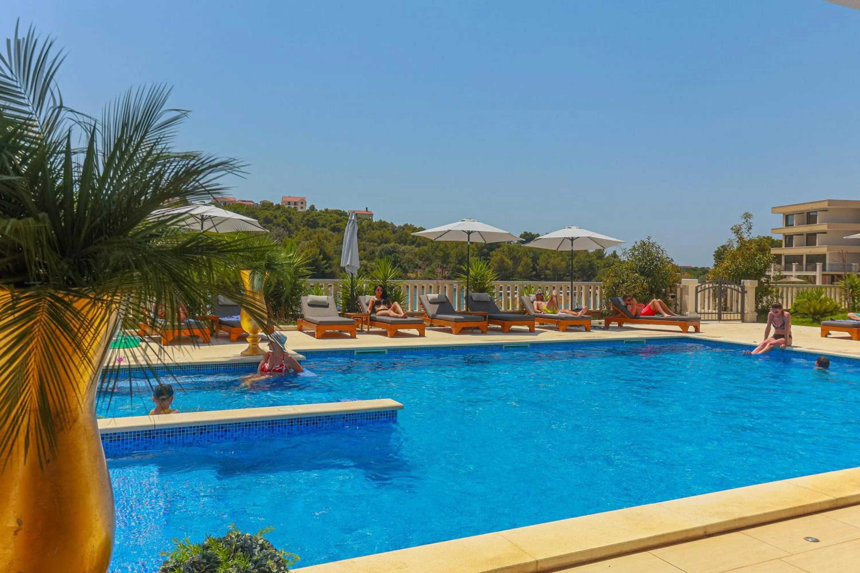 Swimming pool in Perla Resort