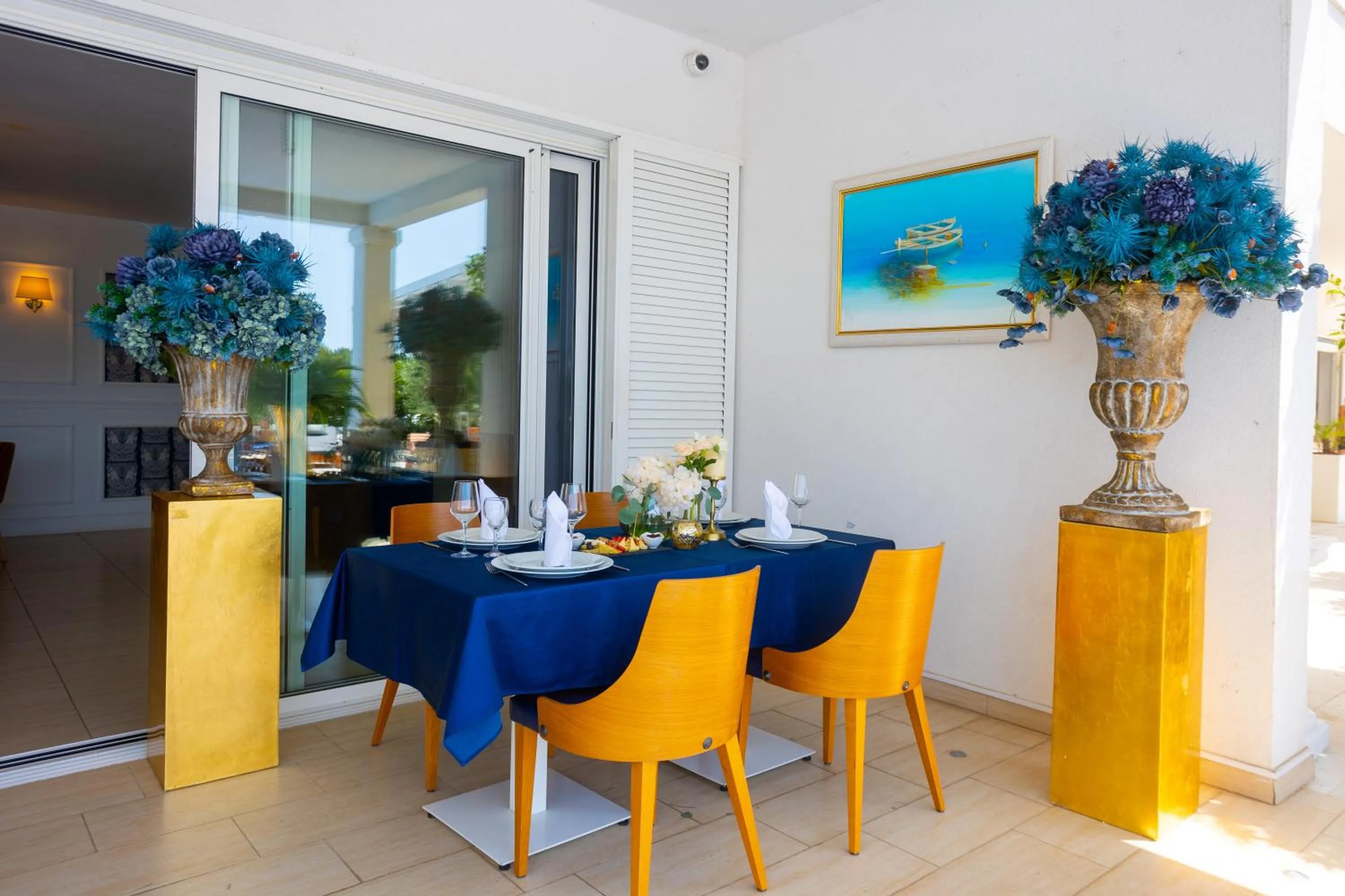 Food and drinks in Perla Resort