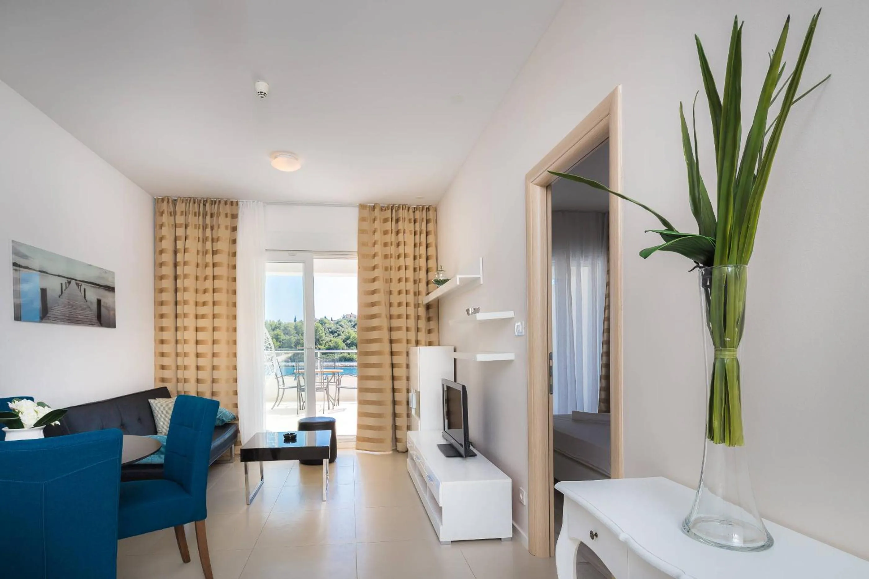 Living room in Perla Resort