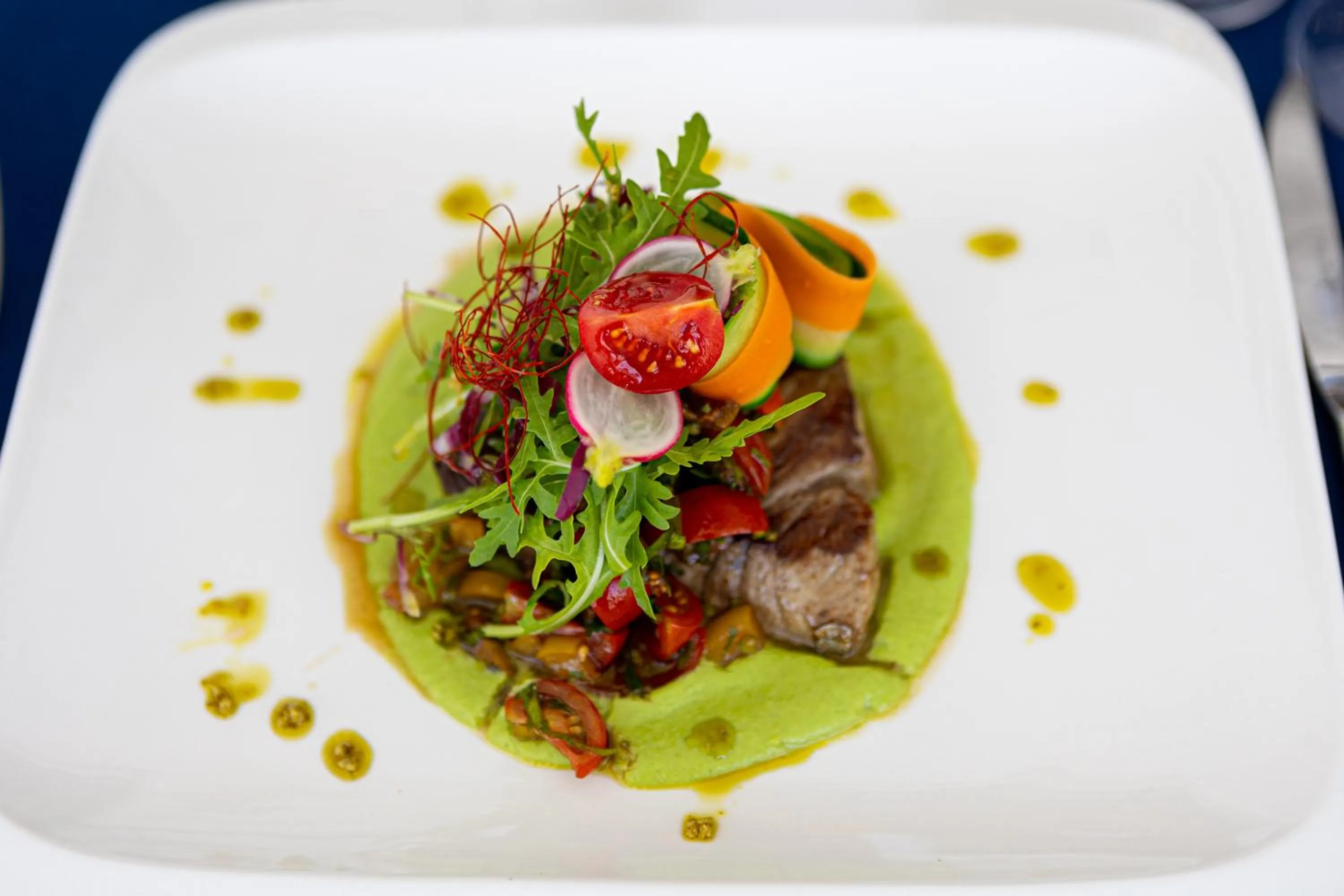 Food and drinks in Perla Resort