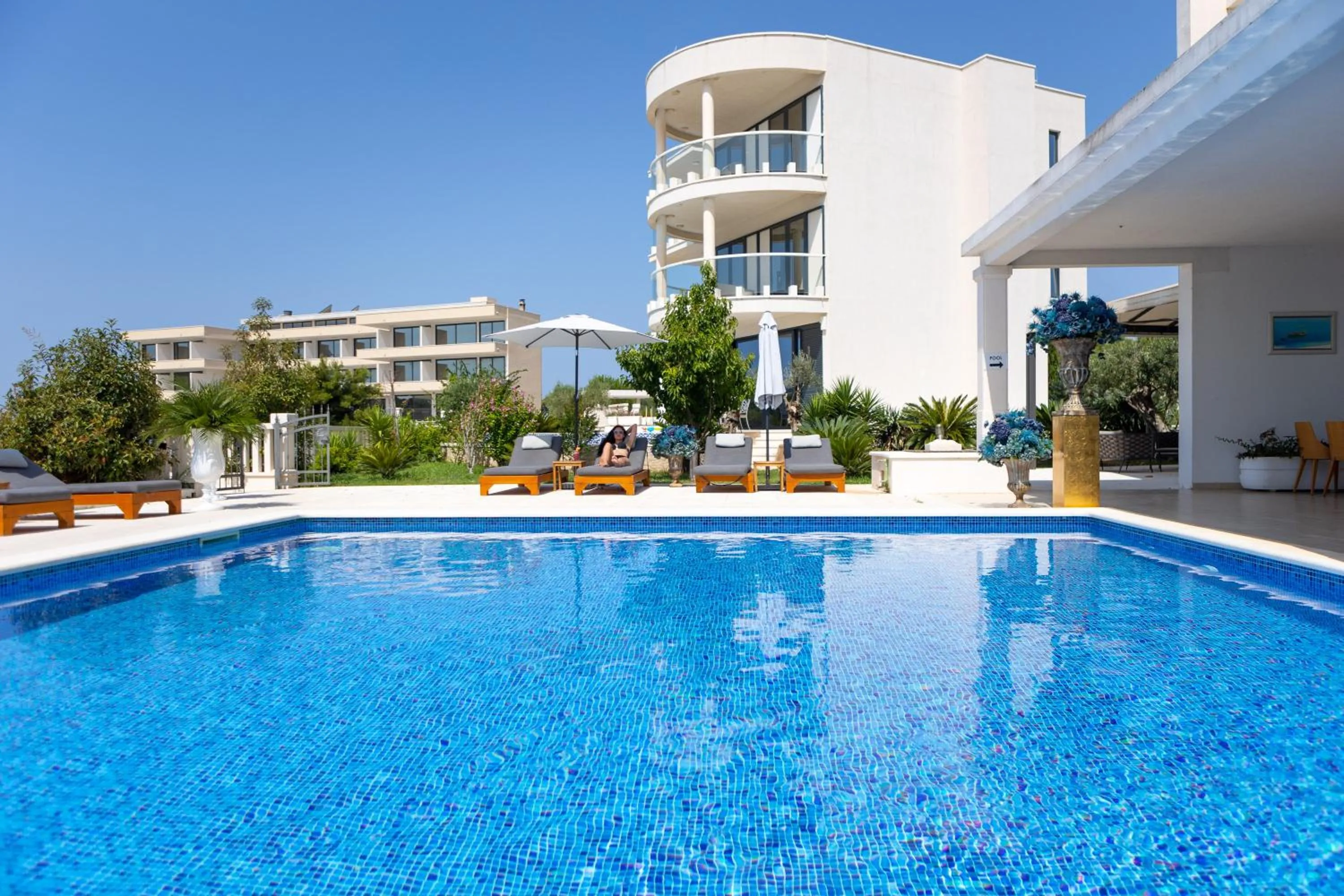 Property building in Perla Resort