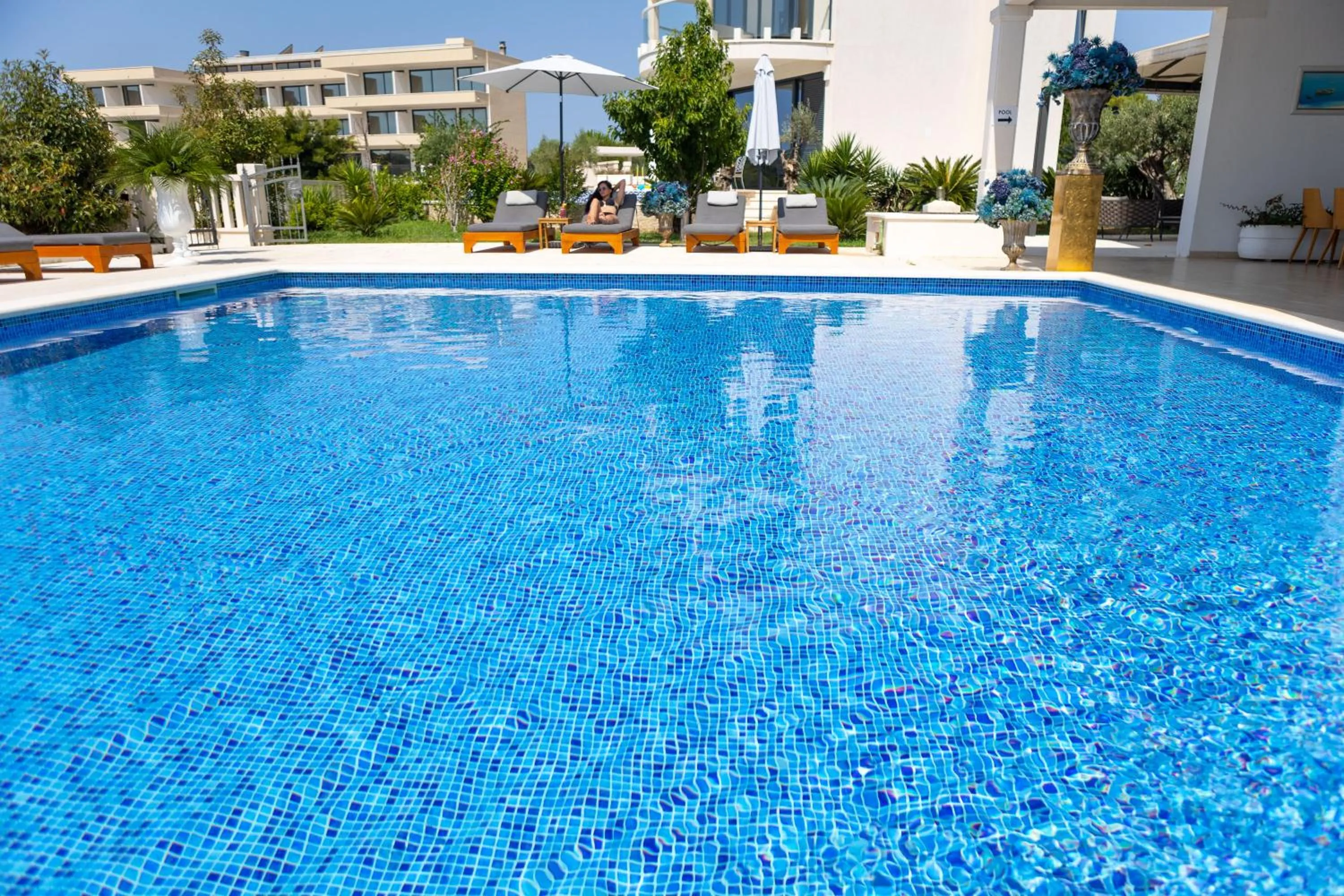 Swimming pool in Perla Resort