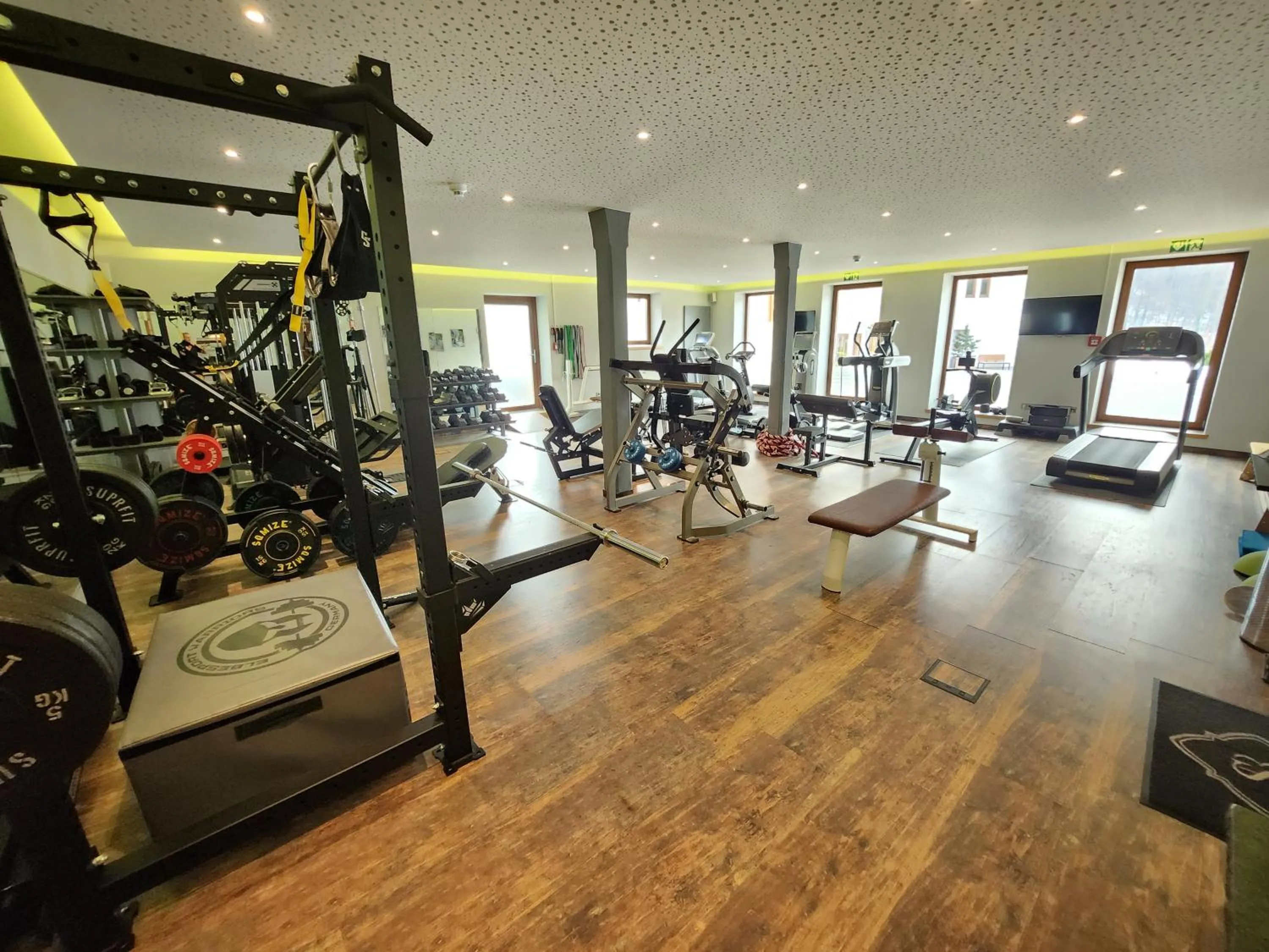 Fitness centre/facilities in Hotel Seeblick