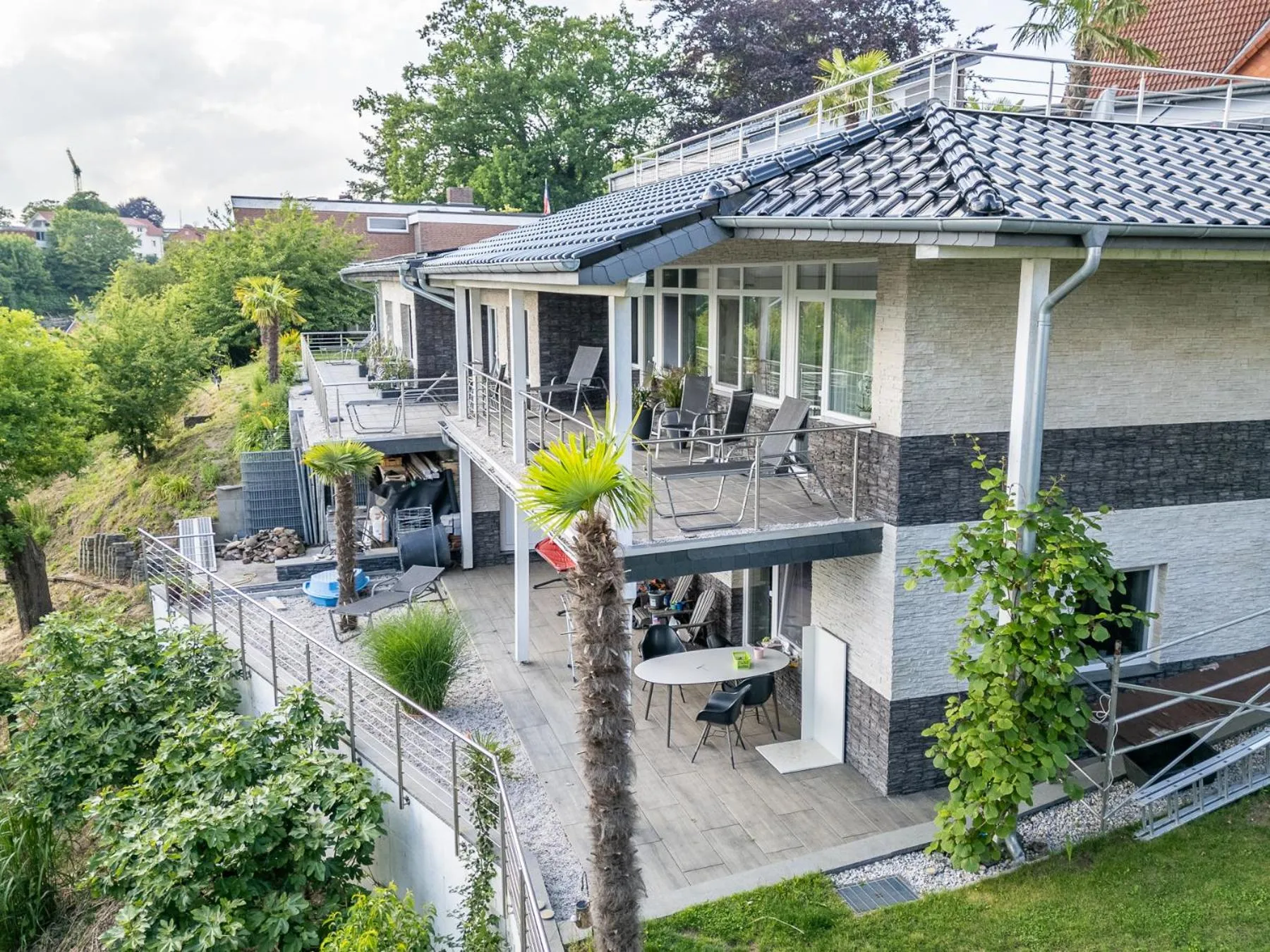 Balcony/Terrace in Hotel Zum Halbmond