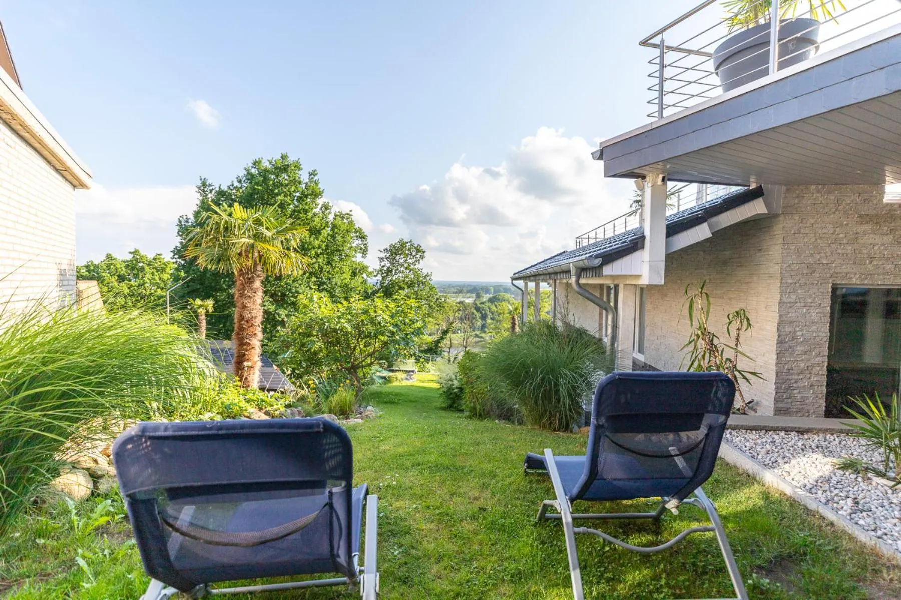 Garden in Hotel Zum Halbmond