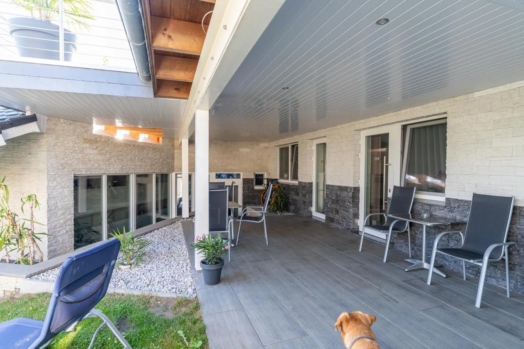 Balcony/Terrace in Hotel Zum Halbmond