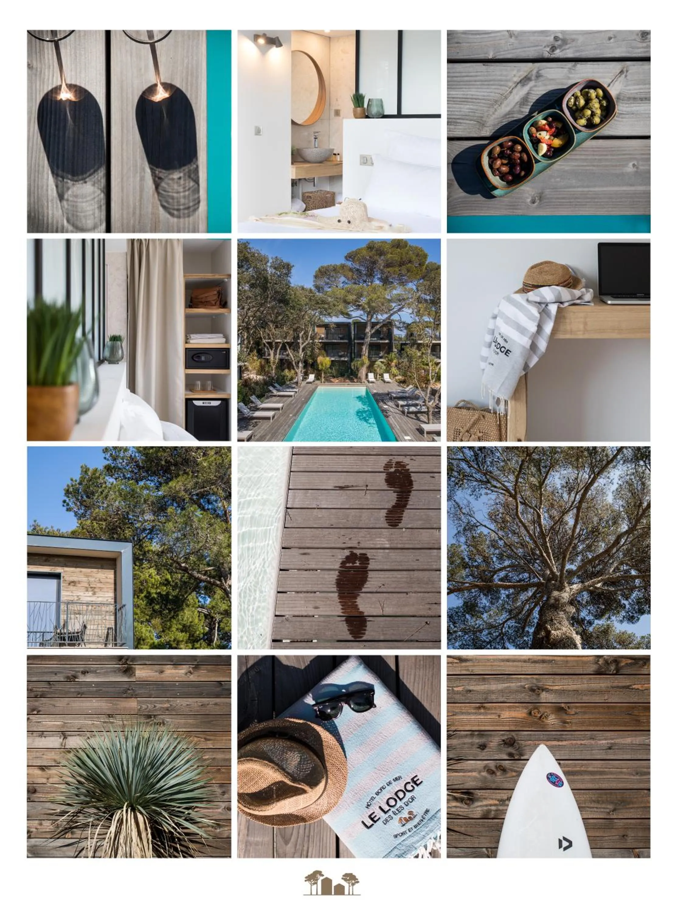 Swimming pool in Le Lodge des Îles d'Or