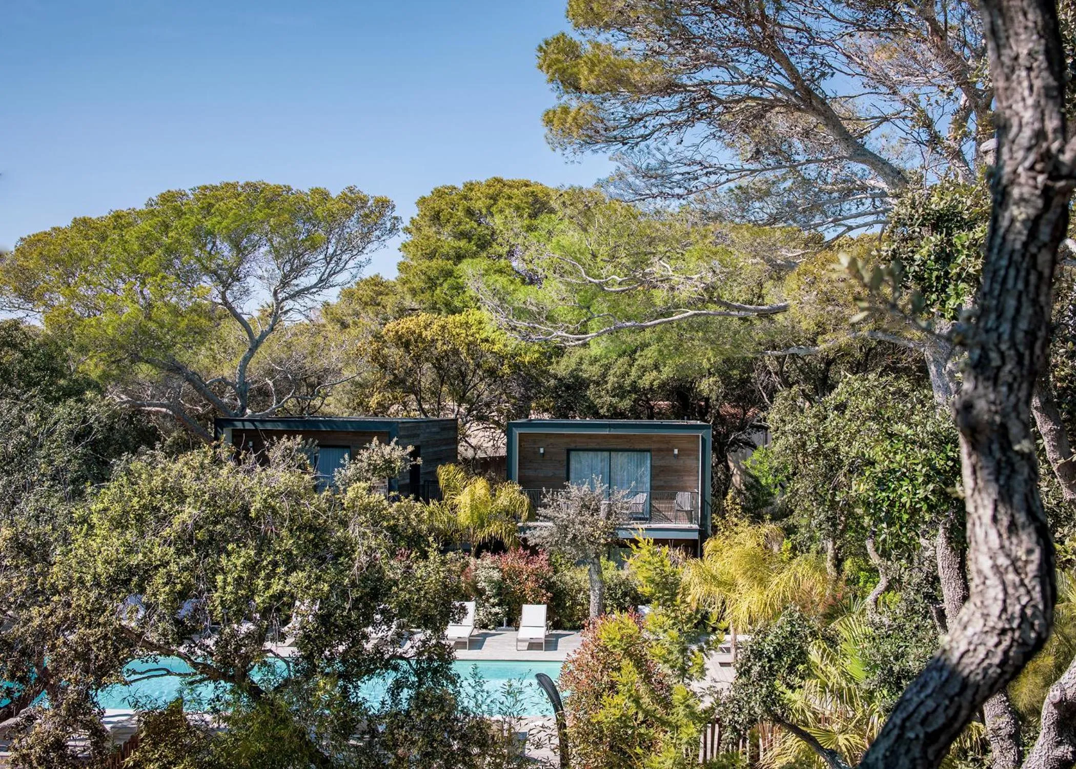 Natural landscape in Le Lodge des Îles d'Or