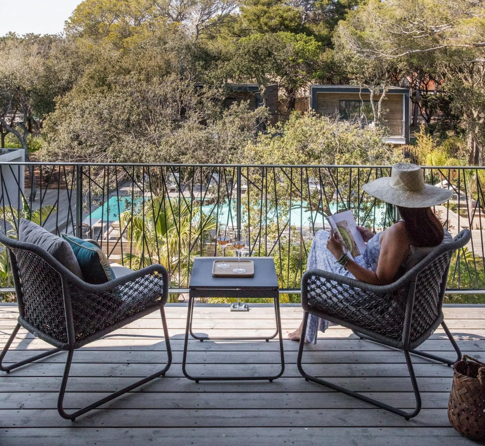 Balcony/Terrace in Le Lodge des Îles d'Or
