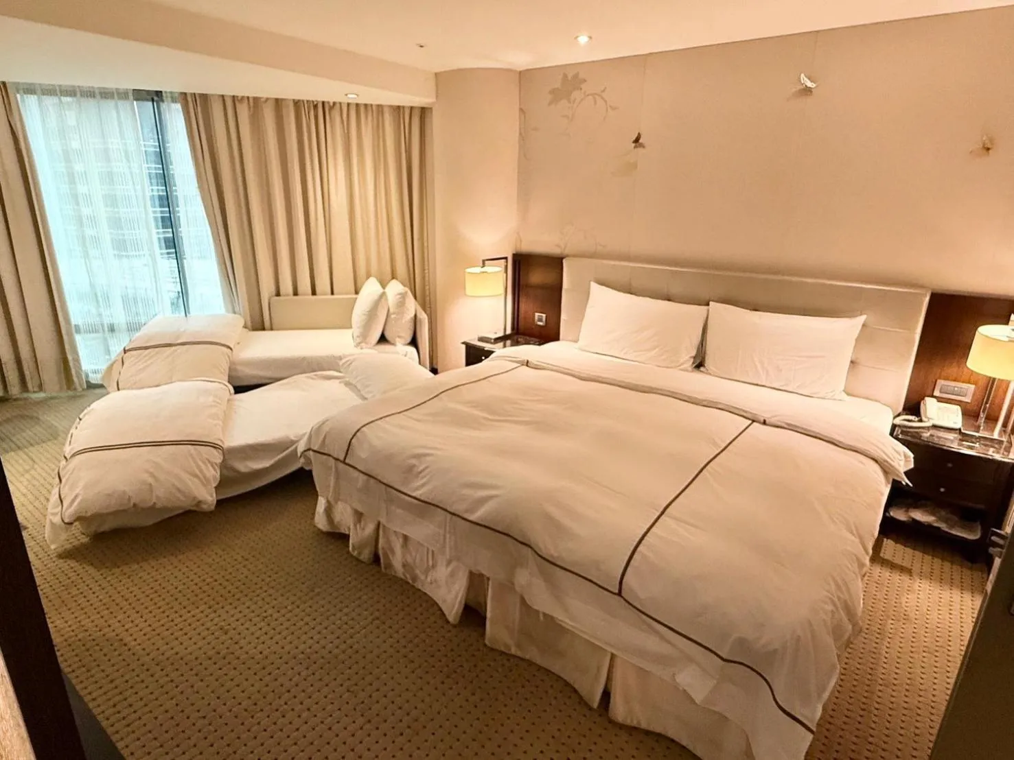 On site, Bed in K Hotel Taipei Dunnan