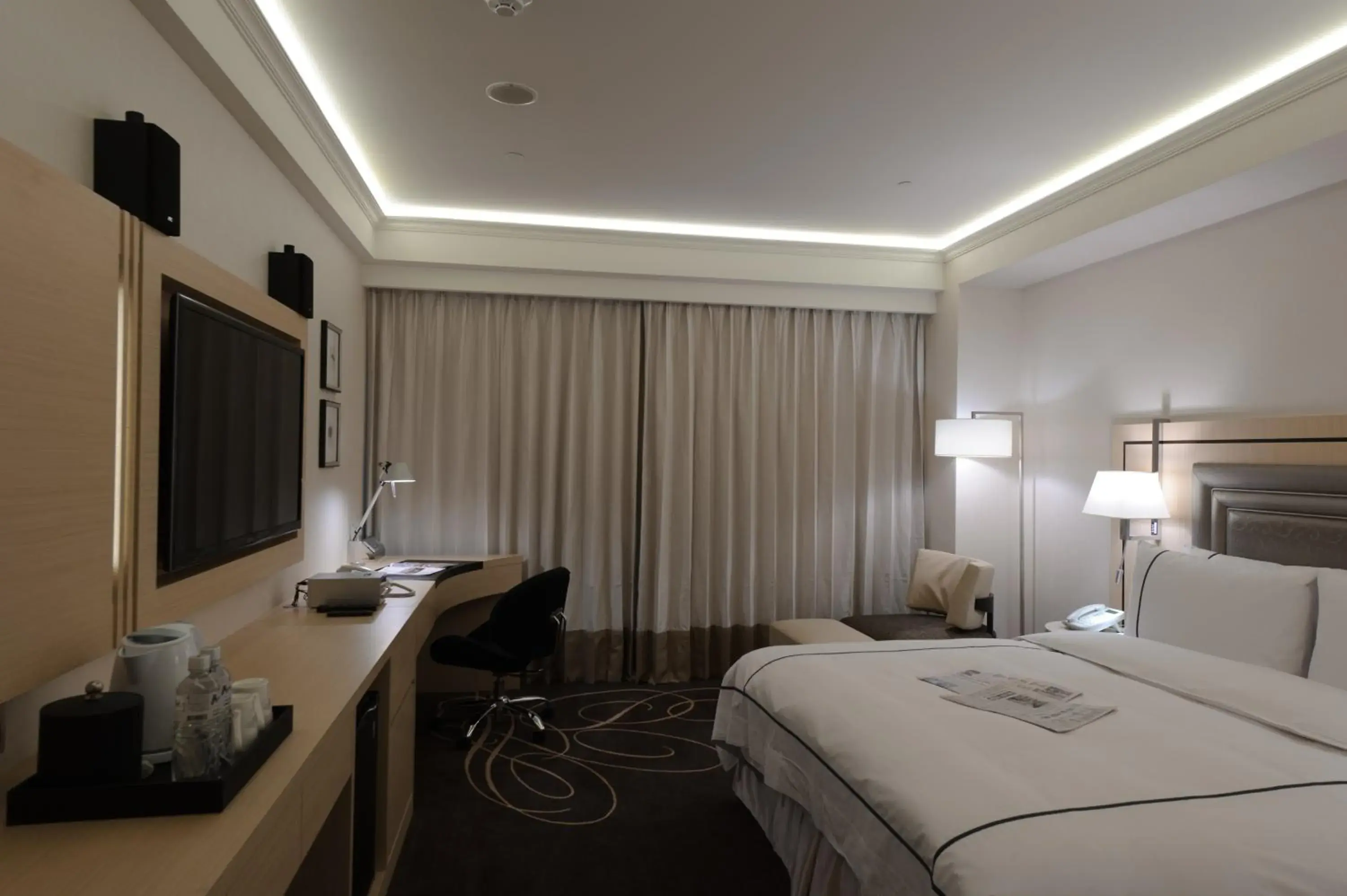 Bedroom, Bed in K Hotel Taipei Songjiang