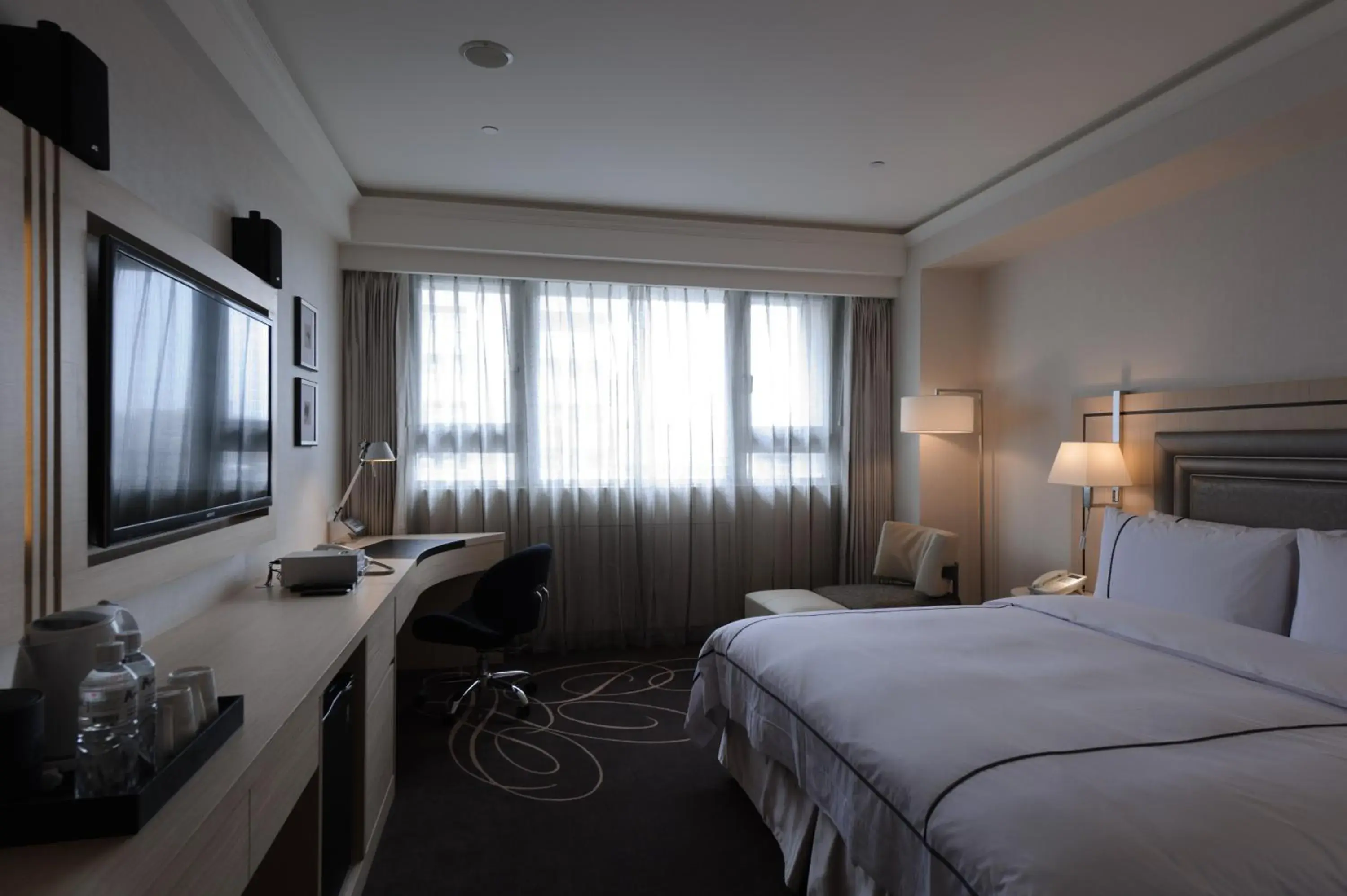 TV and multimedia, Bed in K Hotel Taipei Songjiang