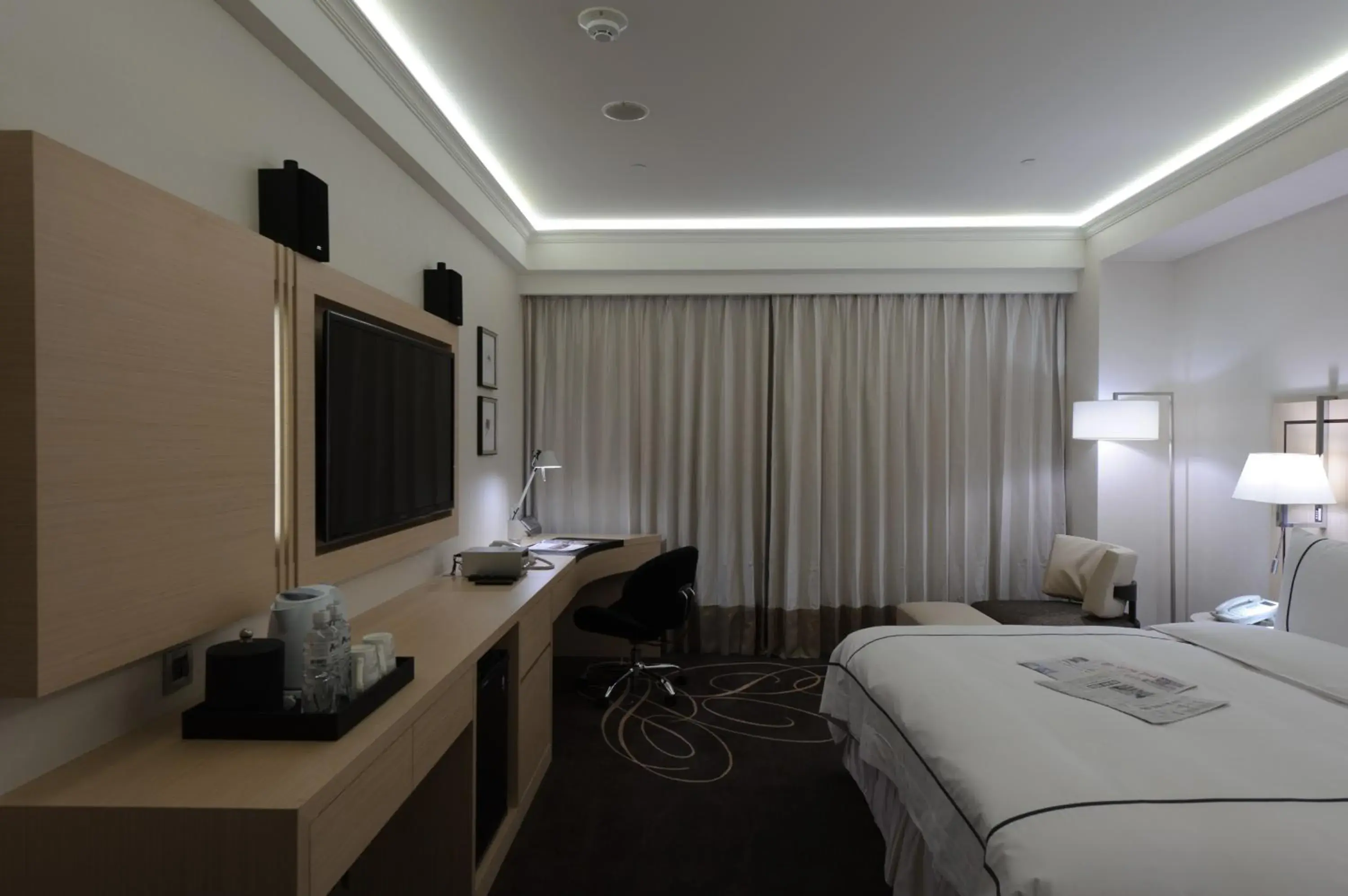 Bedroom, Bed in K Hotel Taipei Songjiang