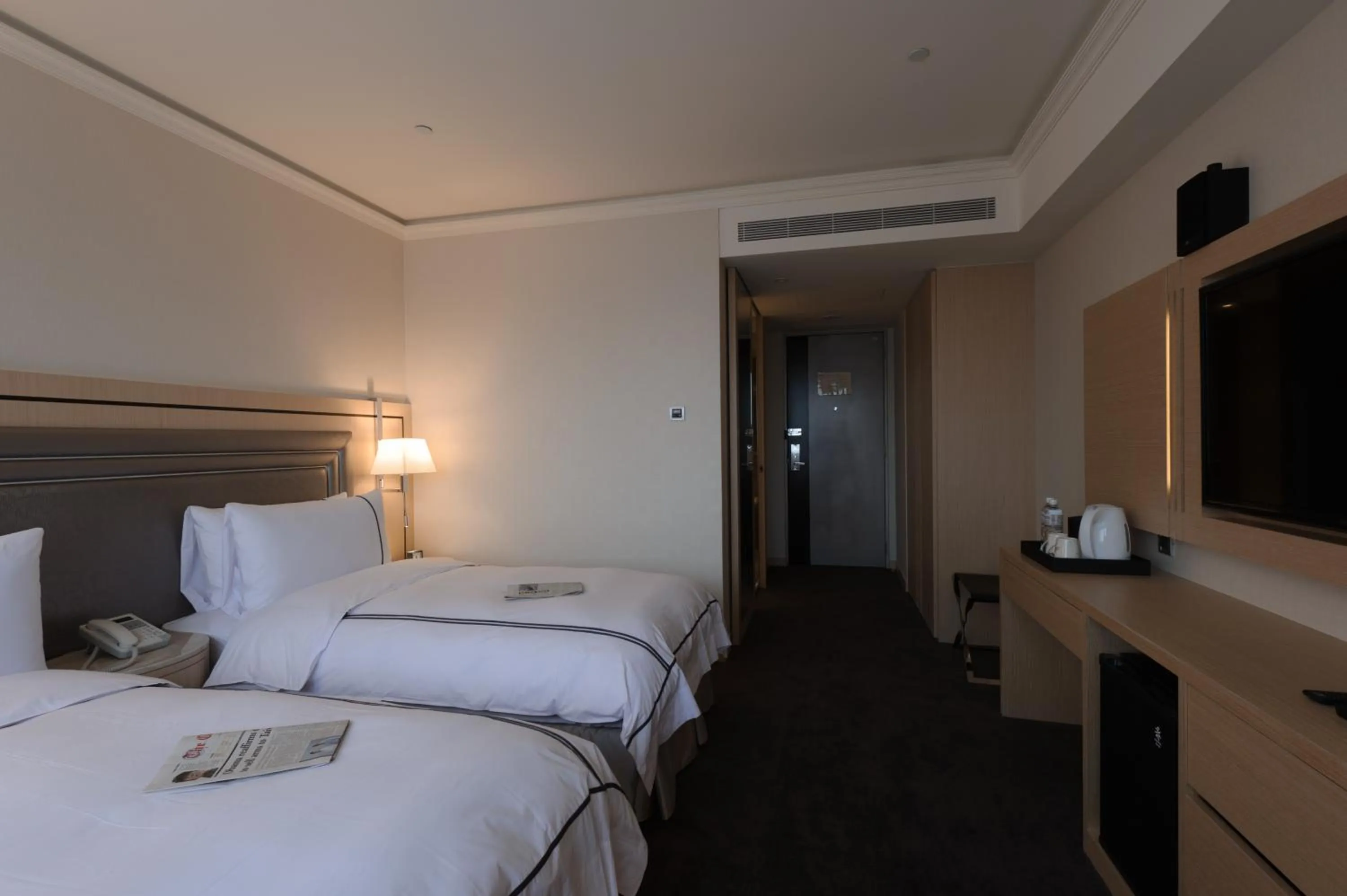 Bedroom, Bed in K Hotel Taipei Songjiang