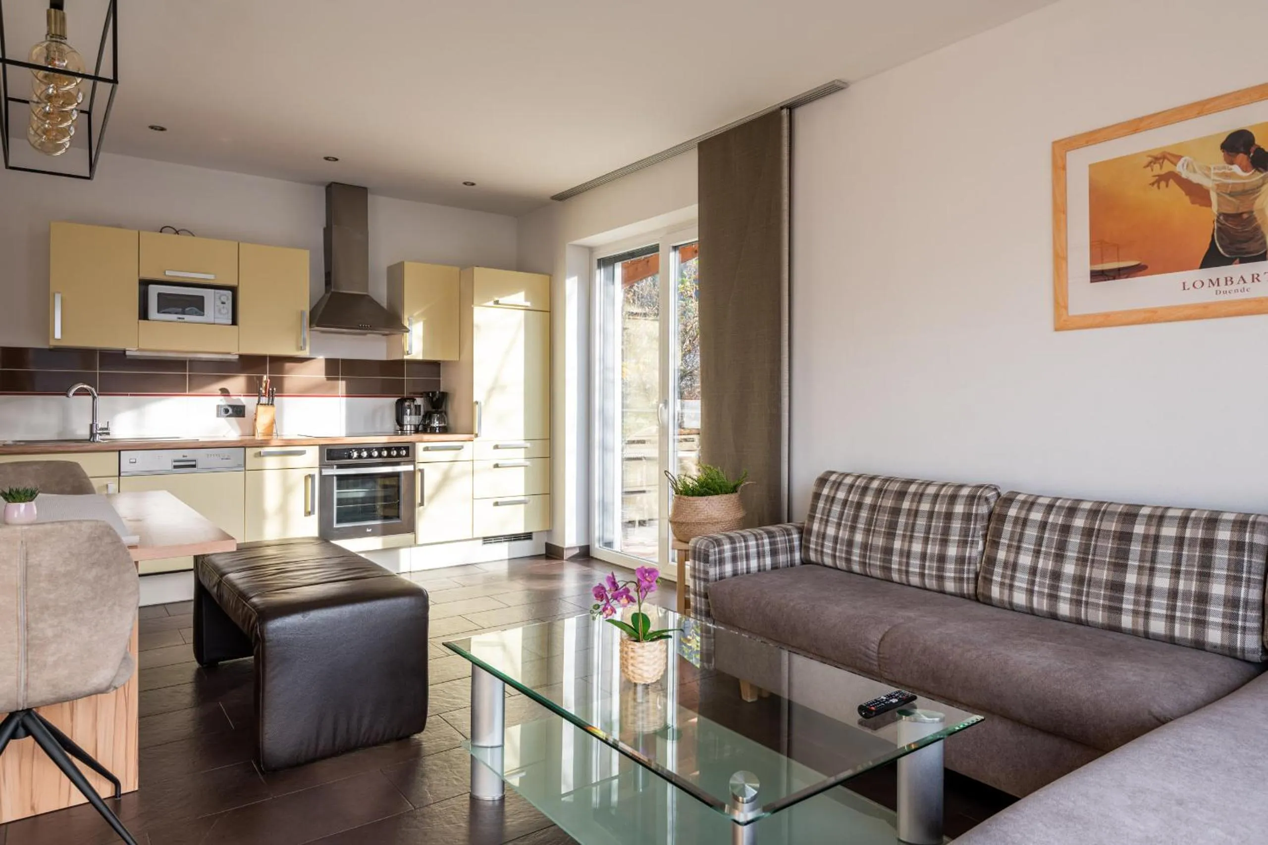 Kitchen or kitchenette in Elinas Mountain Views