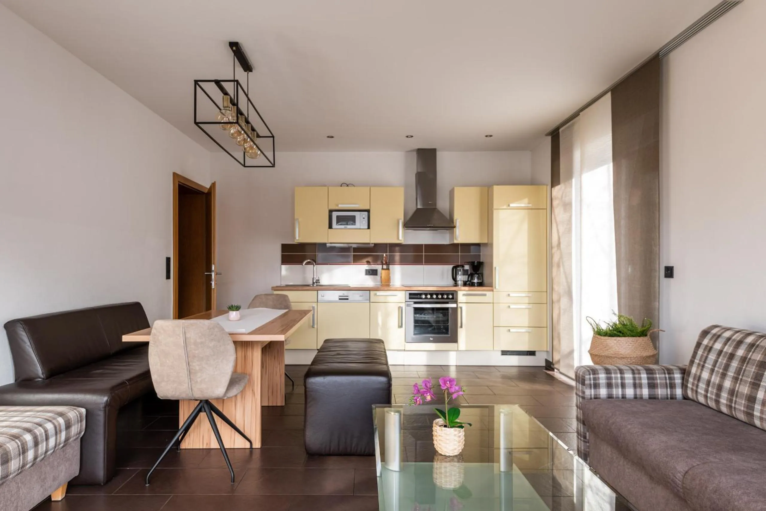 Kitchen or kitchenette in Elinas Mountain Views