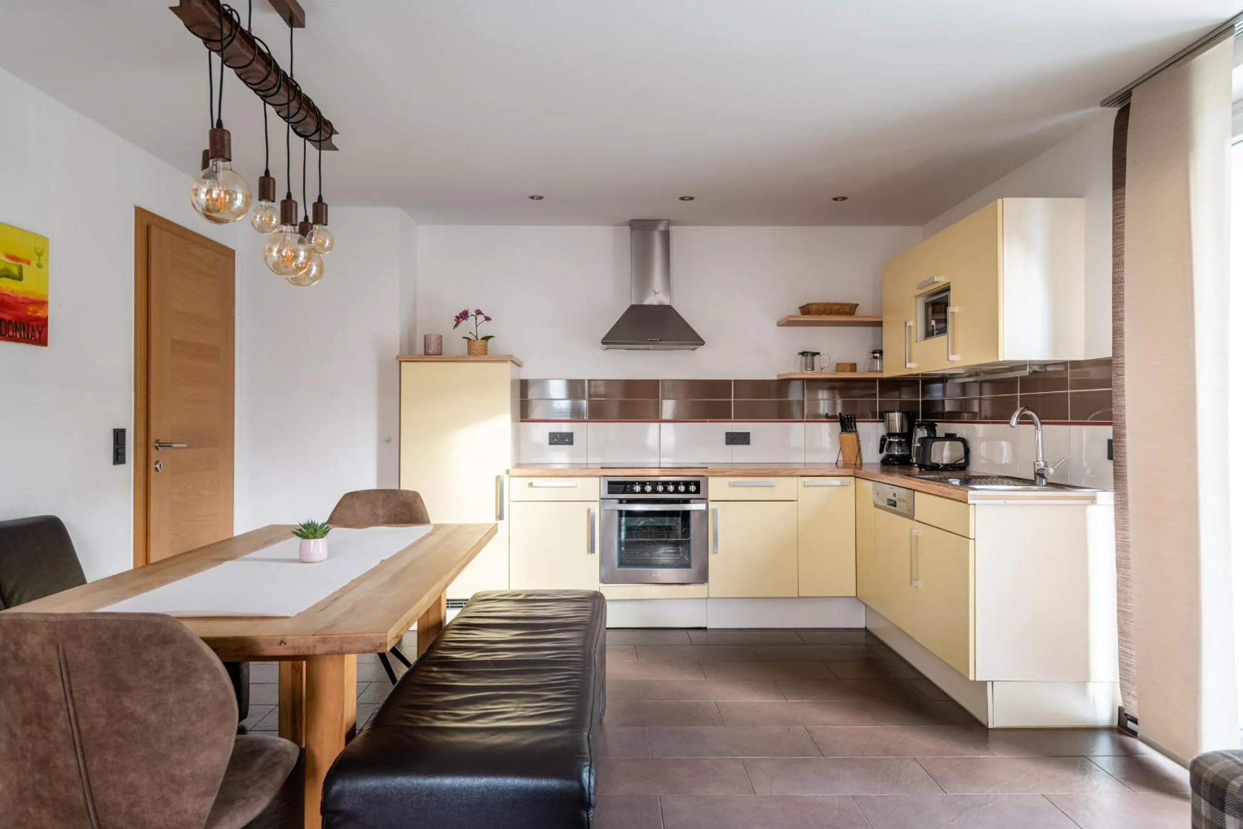 Kitchen or kitchenette in Elinas Mountain Views