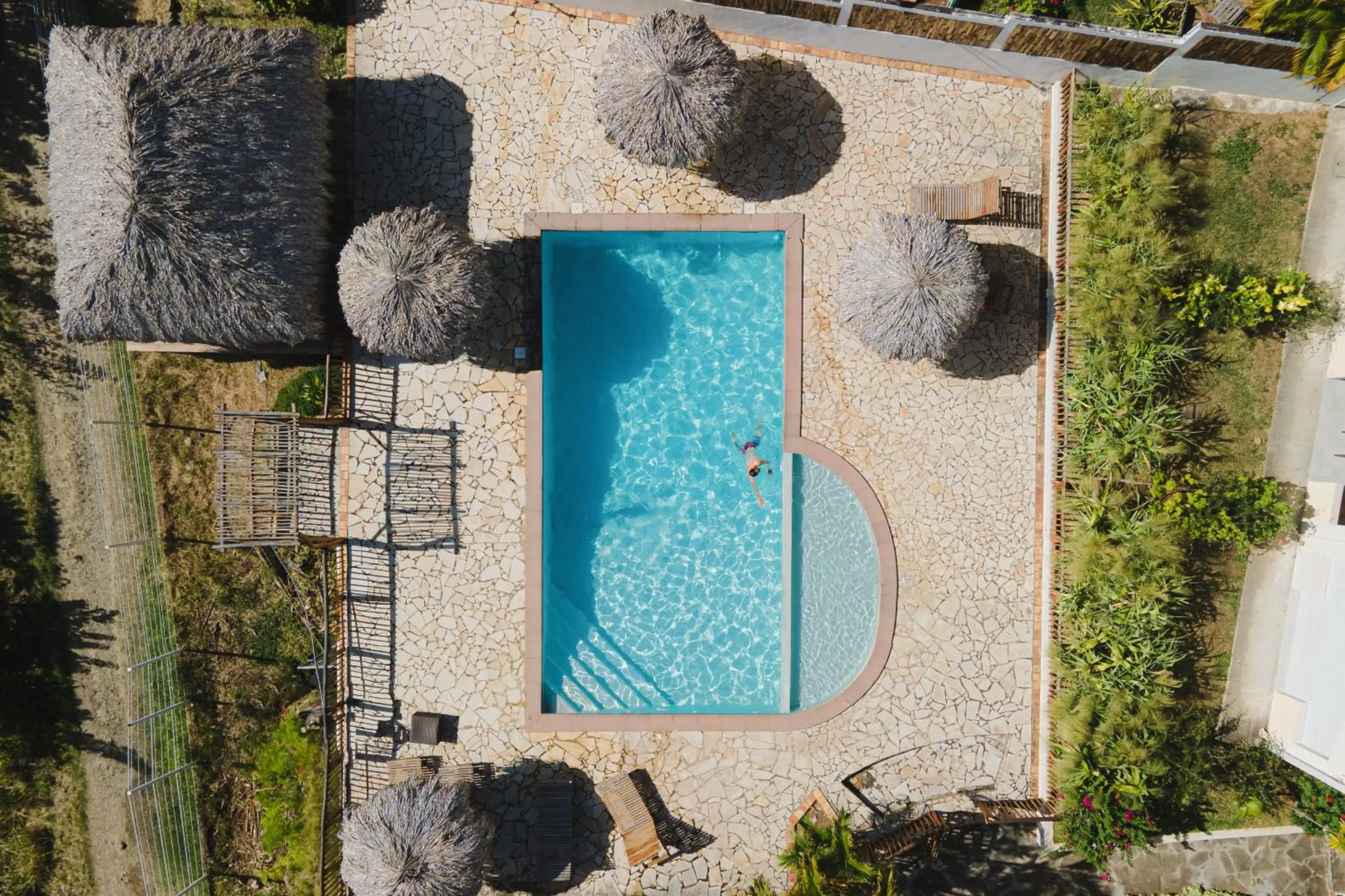 Garden in Hôtel Iloma