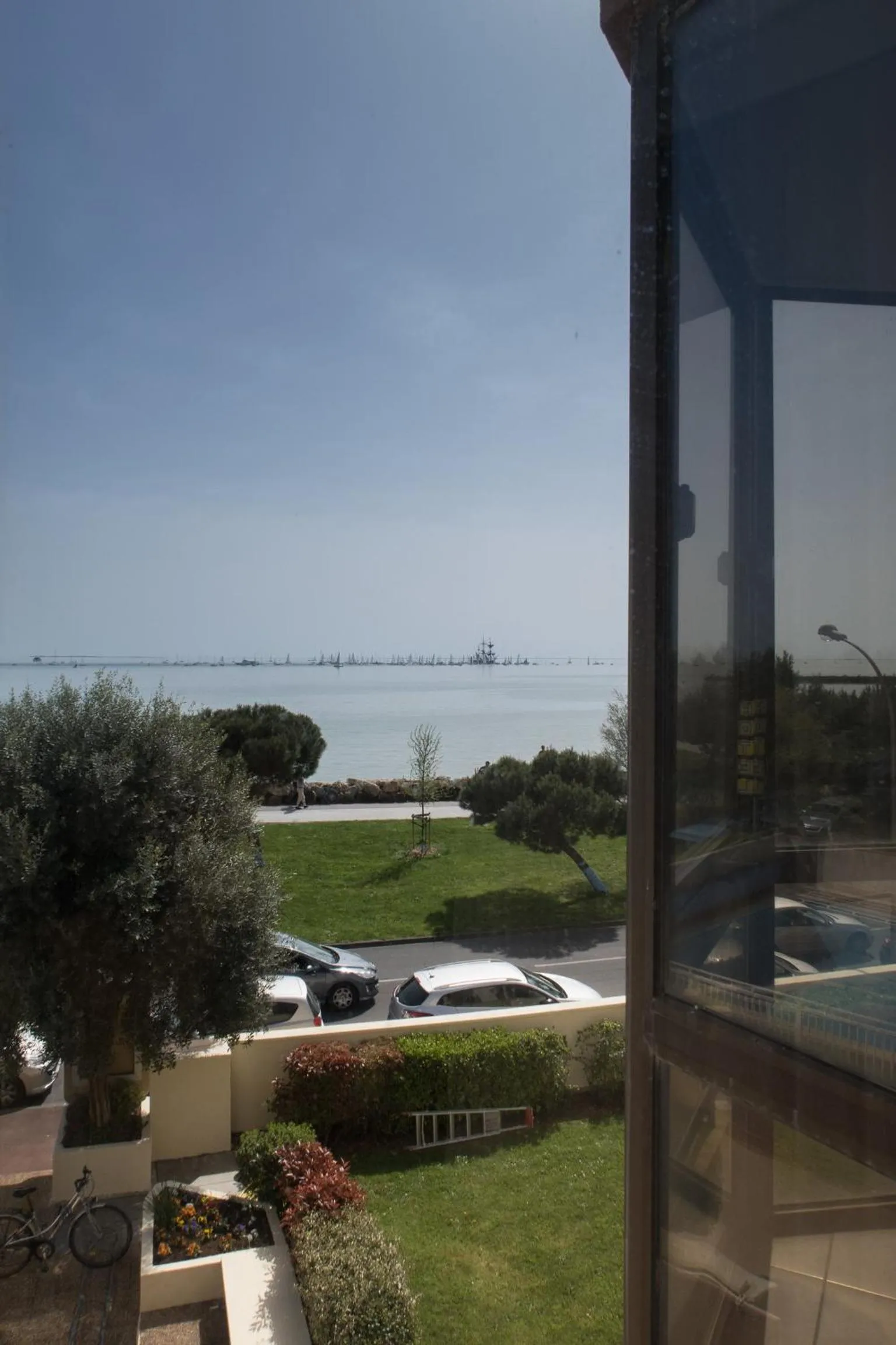 View (from property/room) in Logis Hôtel Le Rochelois