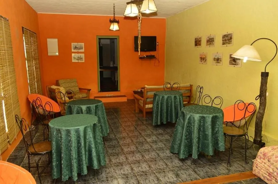 Communal lounge/ TV room in Alquimia Posada