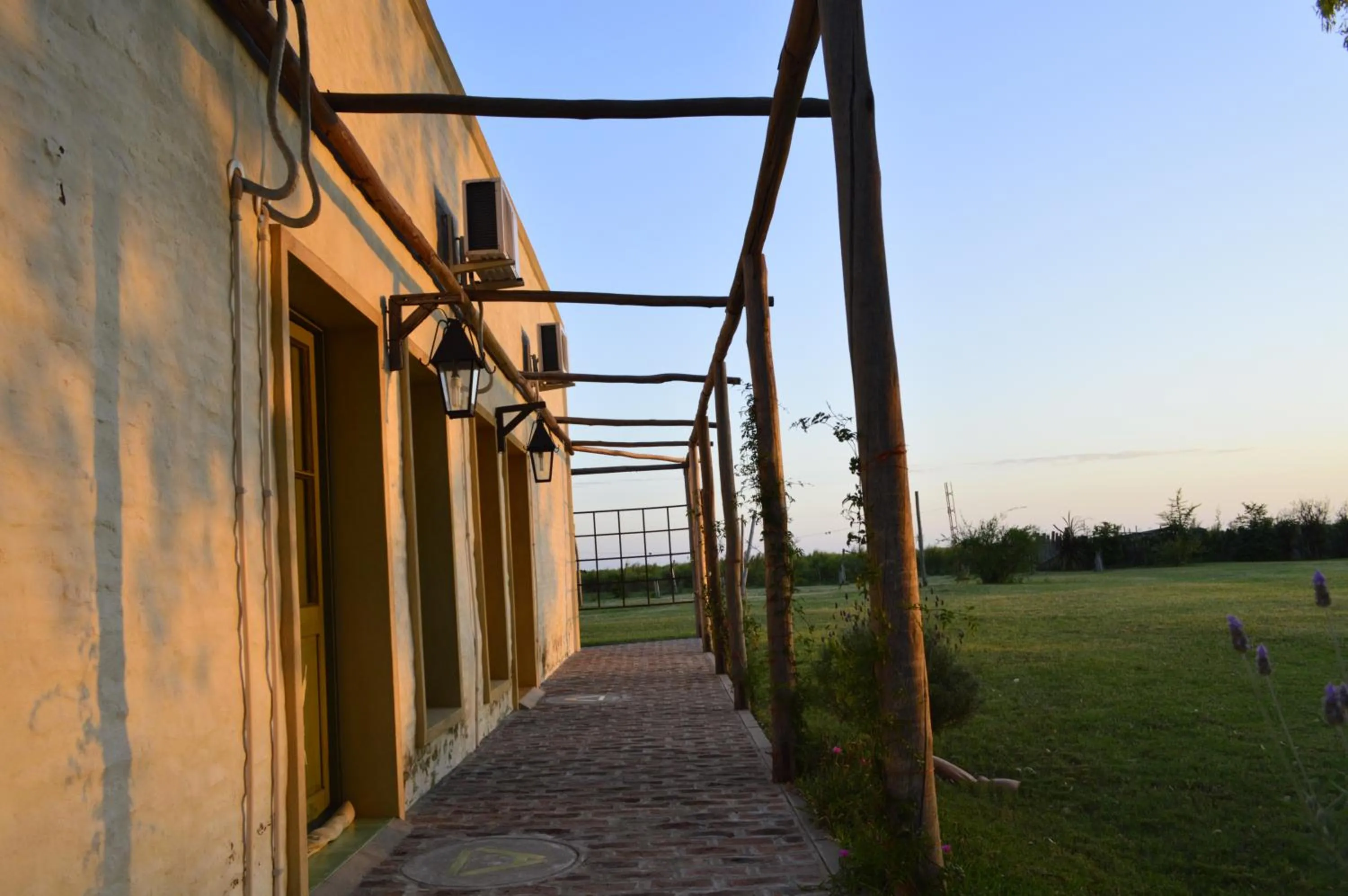 Garden view in Alquimia Posada