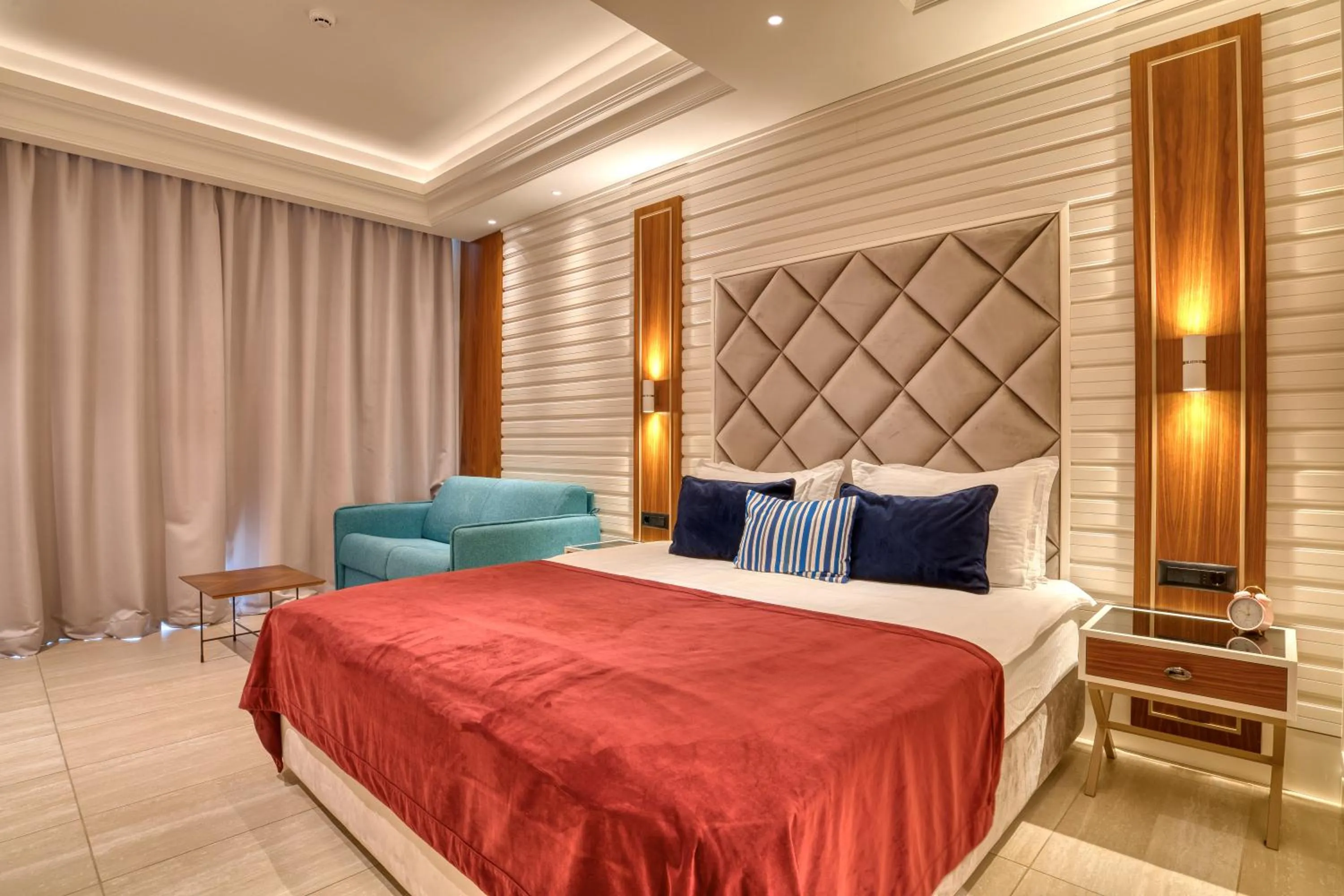 Bed in Boutique Hotel R Palazzo