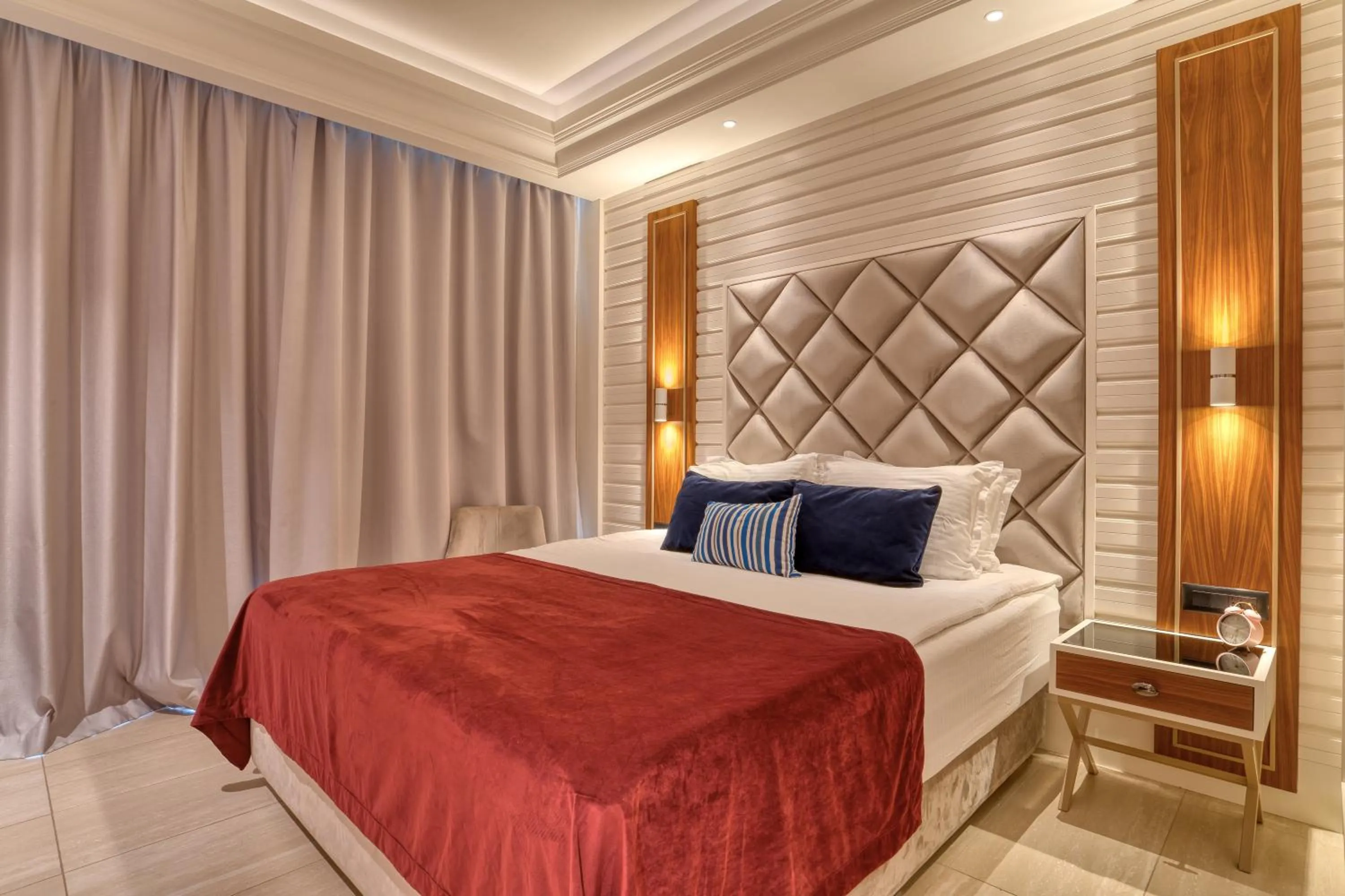 Bed in Boutique Hotel R Palazzo