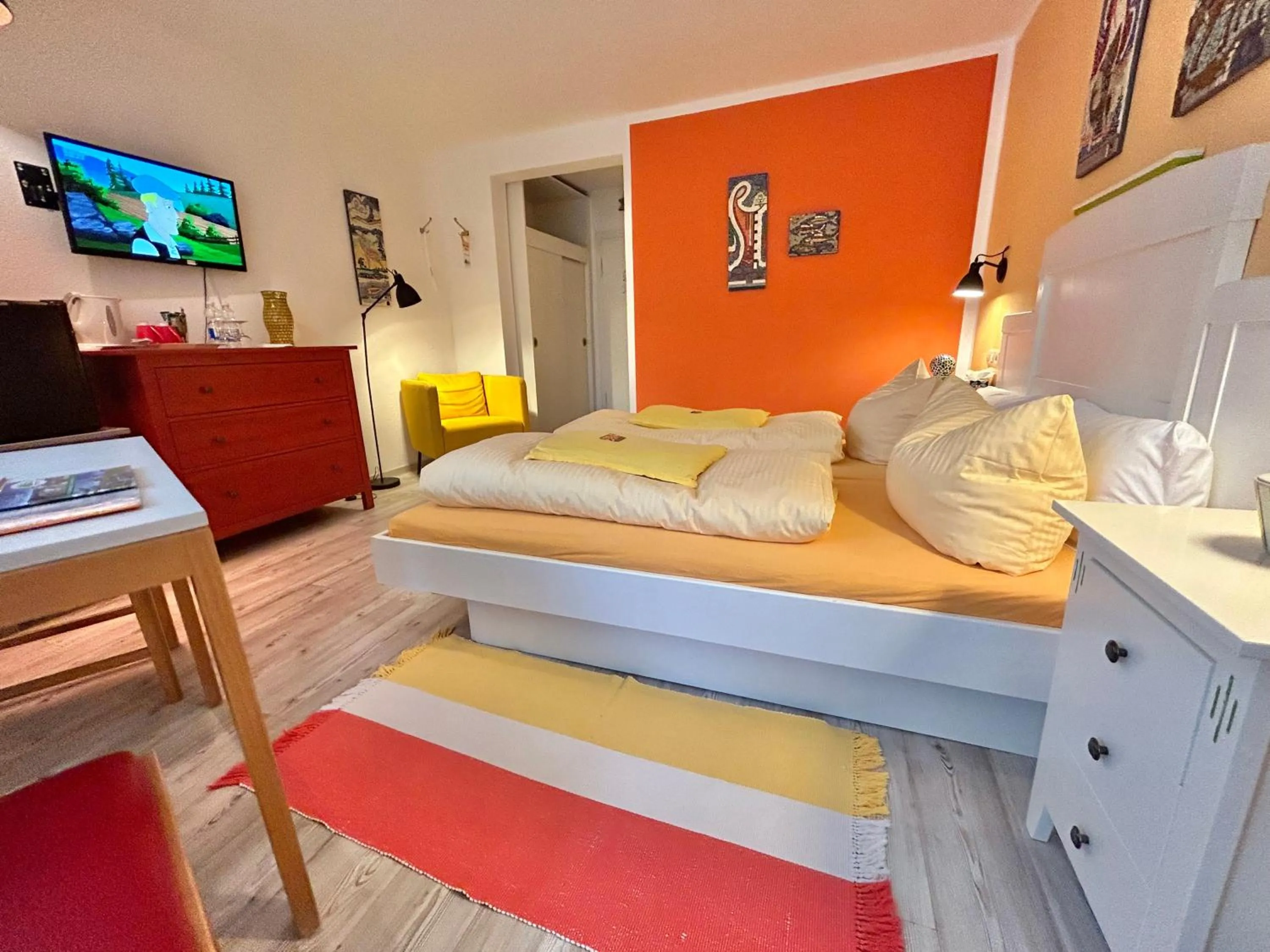 TV and multimedia, Bed in Haus am Kurpark