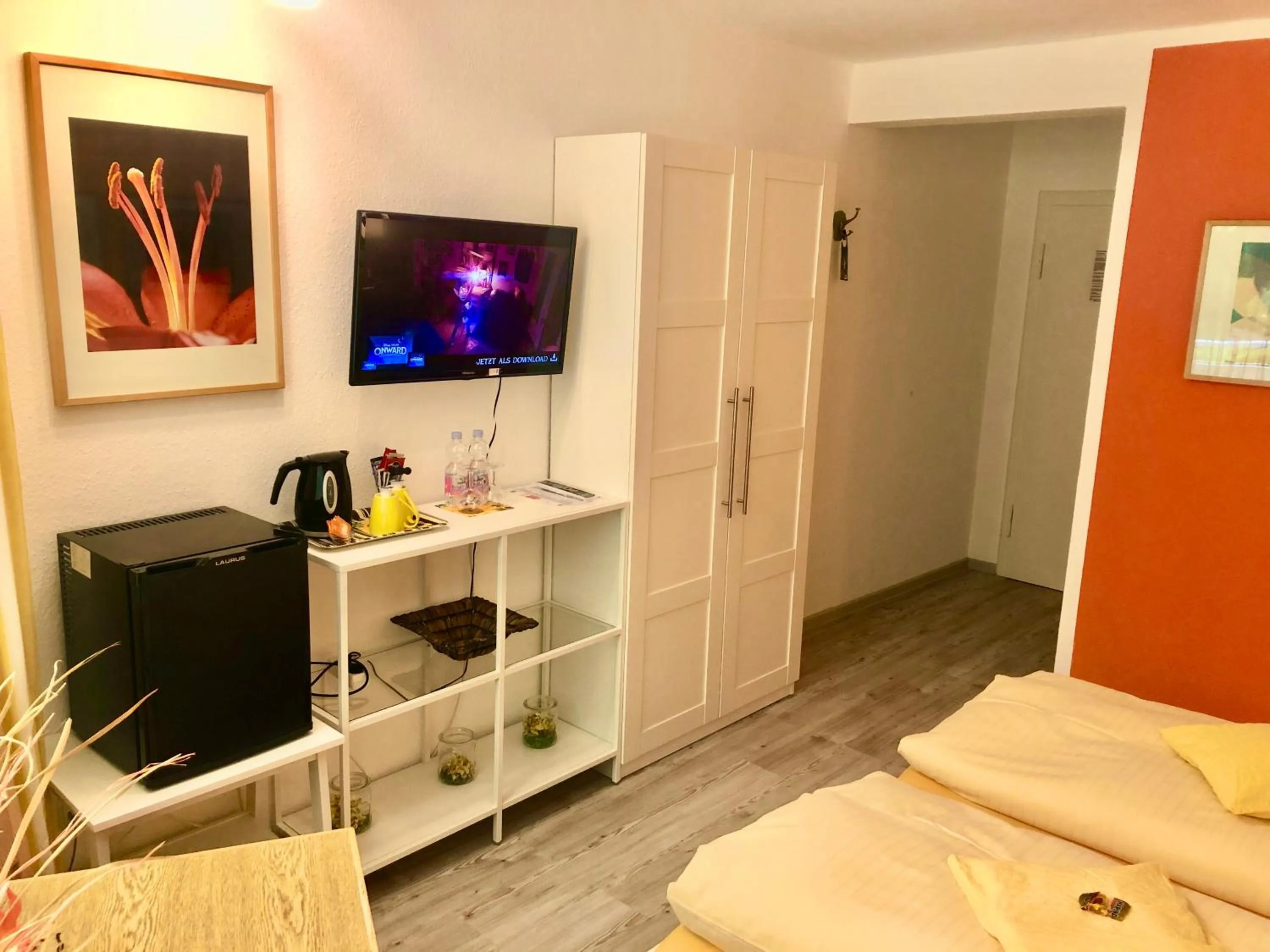 TV and multimedia, Bed in Haus am Kurpark