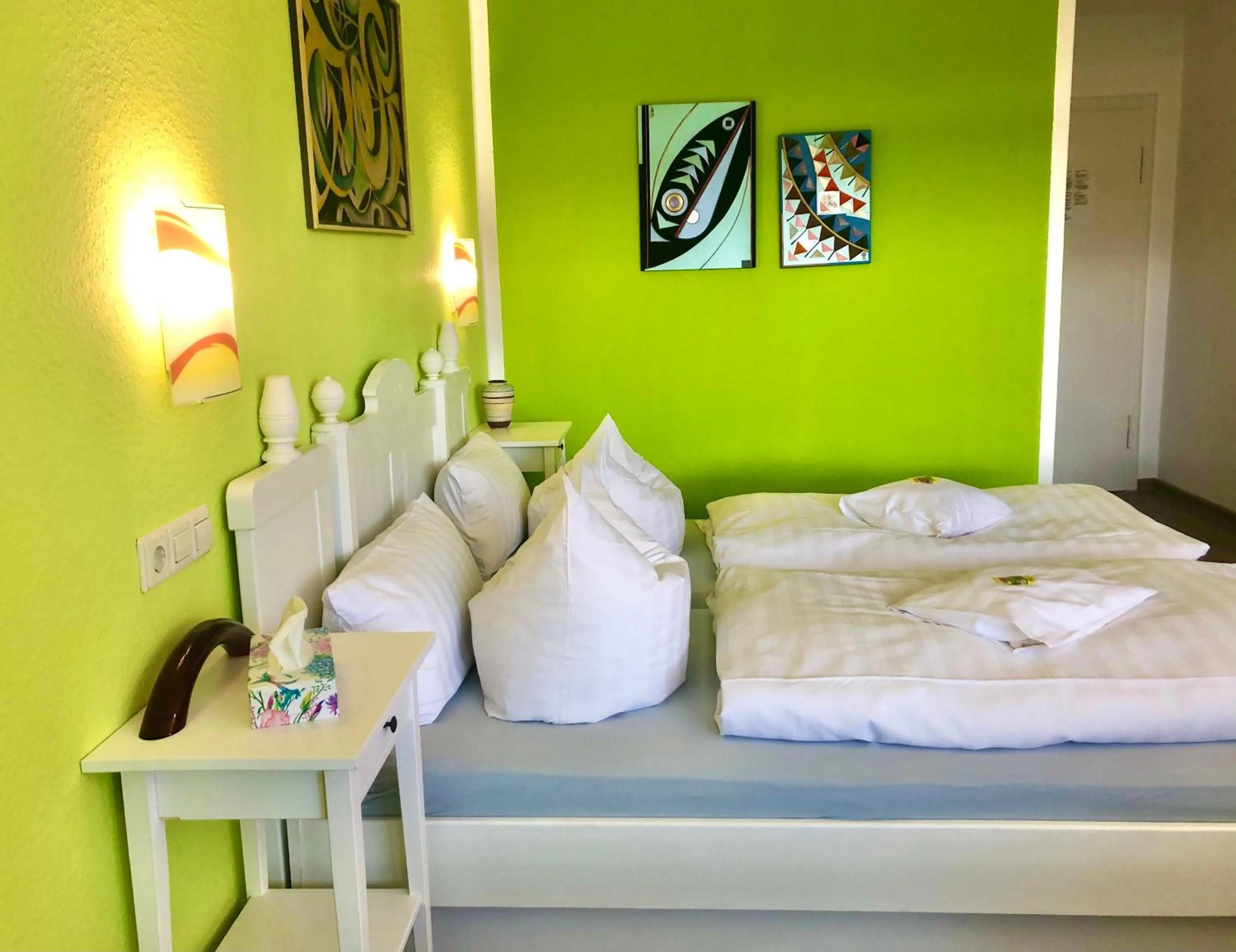 Bed in Haus am Kurpark