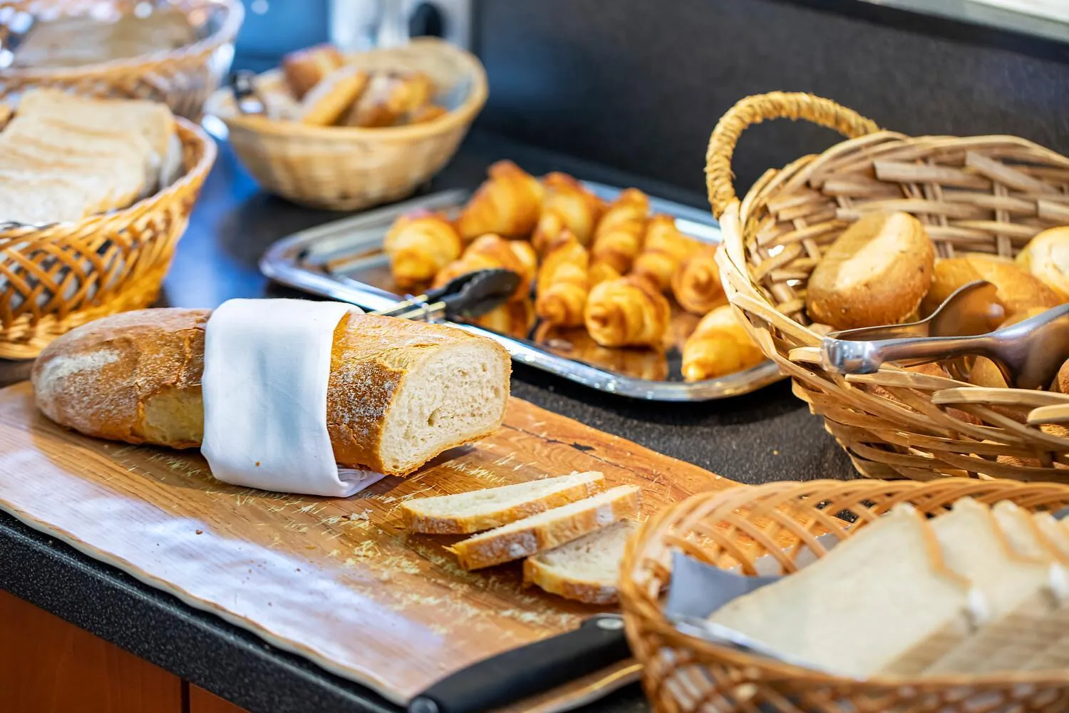 Buffet breakfast in ACHAT Hotel Heppenheim