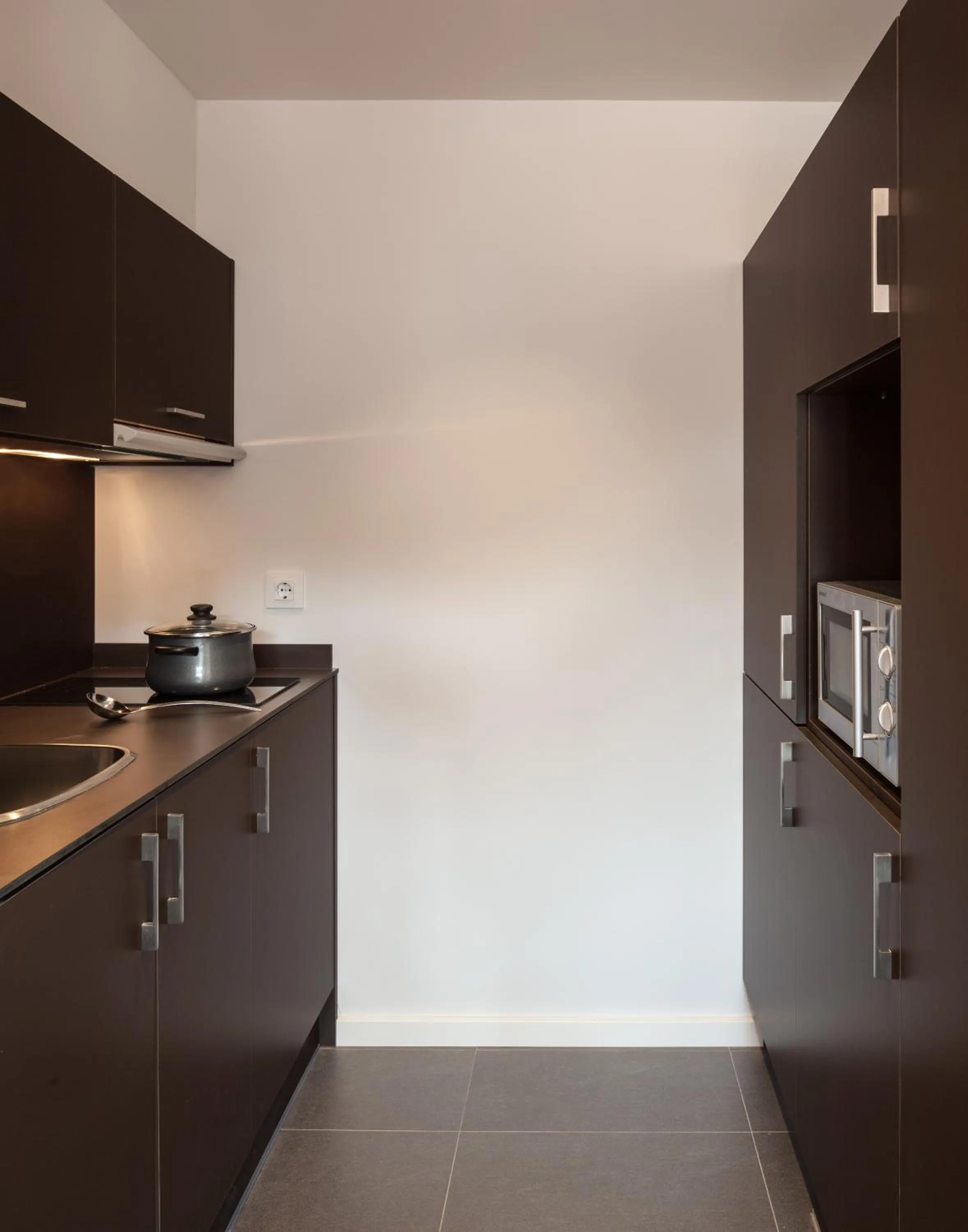 Kitchen or kitchenette in Apartaments i habitacions Can Morera Olot