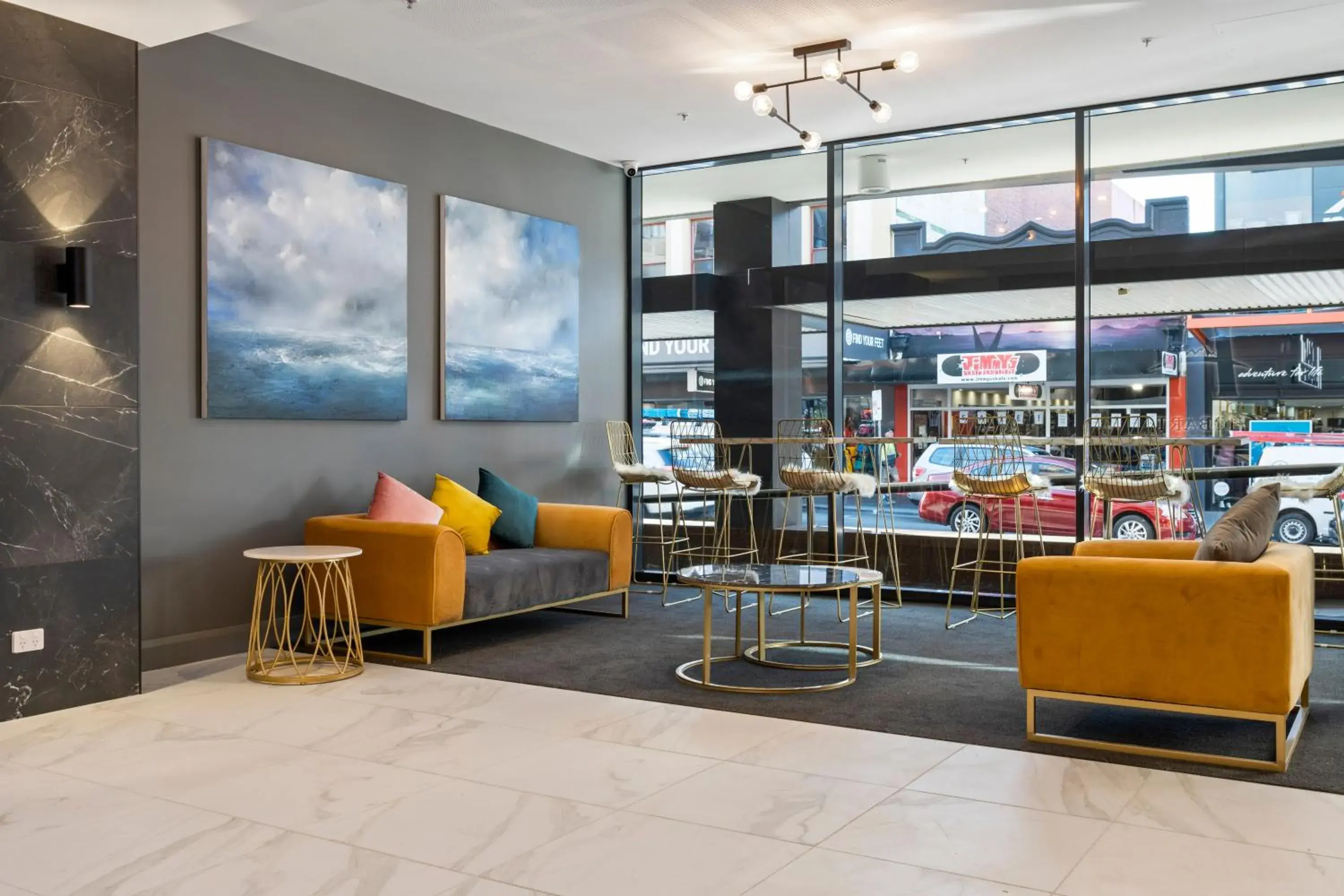 Facade/entrance in Hobart City Apartments Facade/entrance in Hobart City Apartments