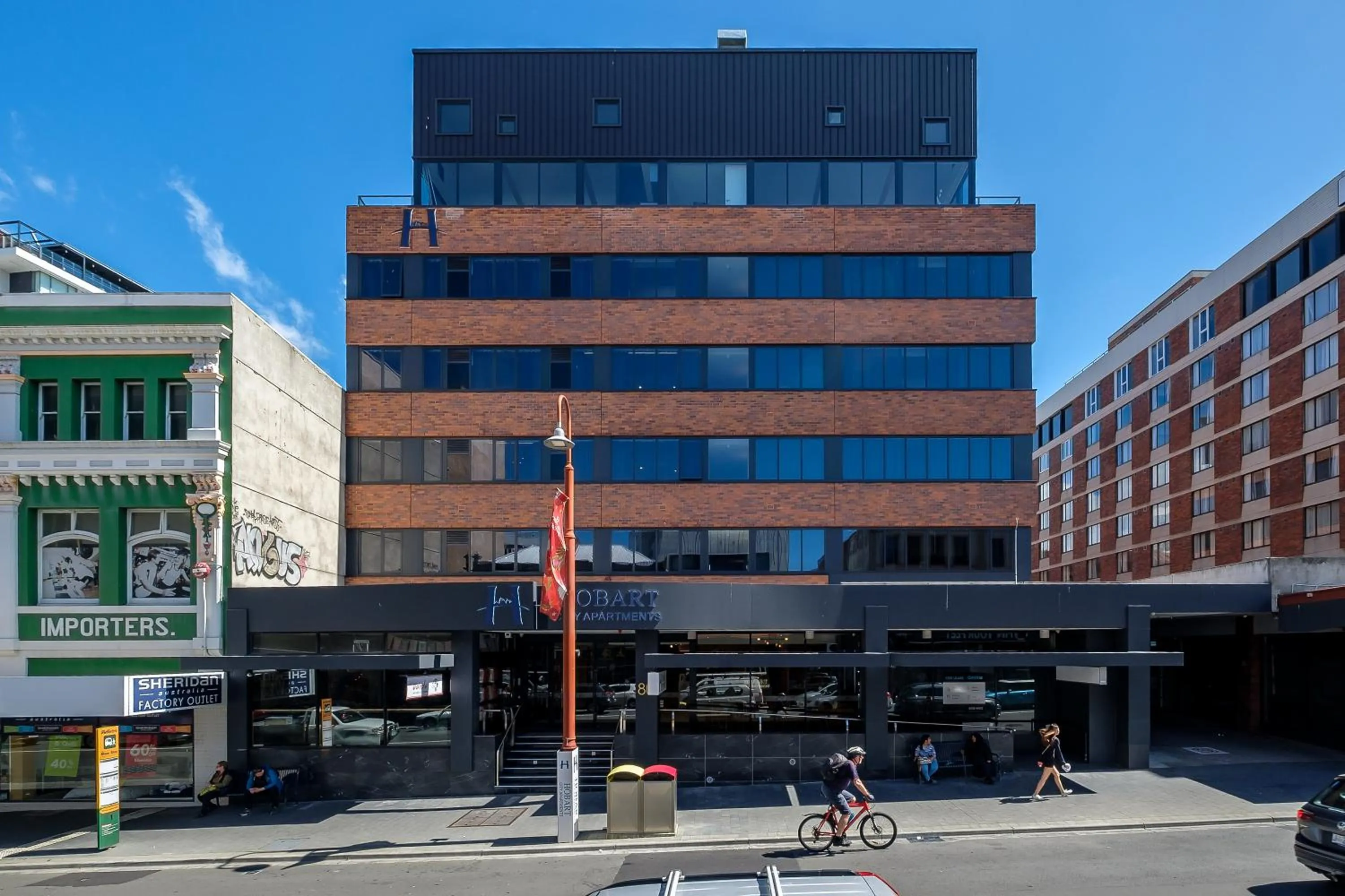 Property building in Hobart City Apartments