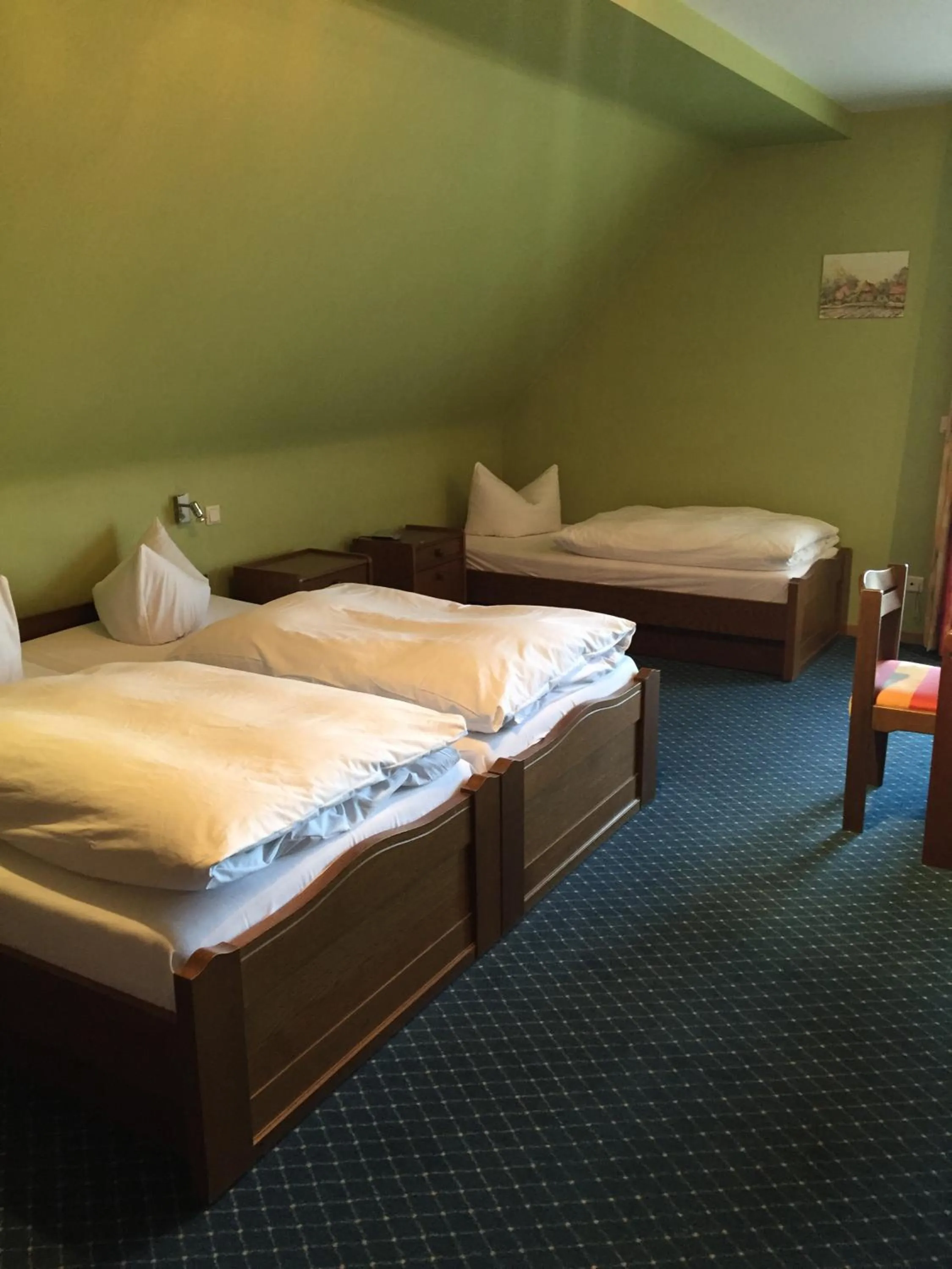 Bed in Hotel Garni Schmieder’s Ochsen